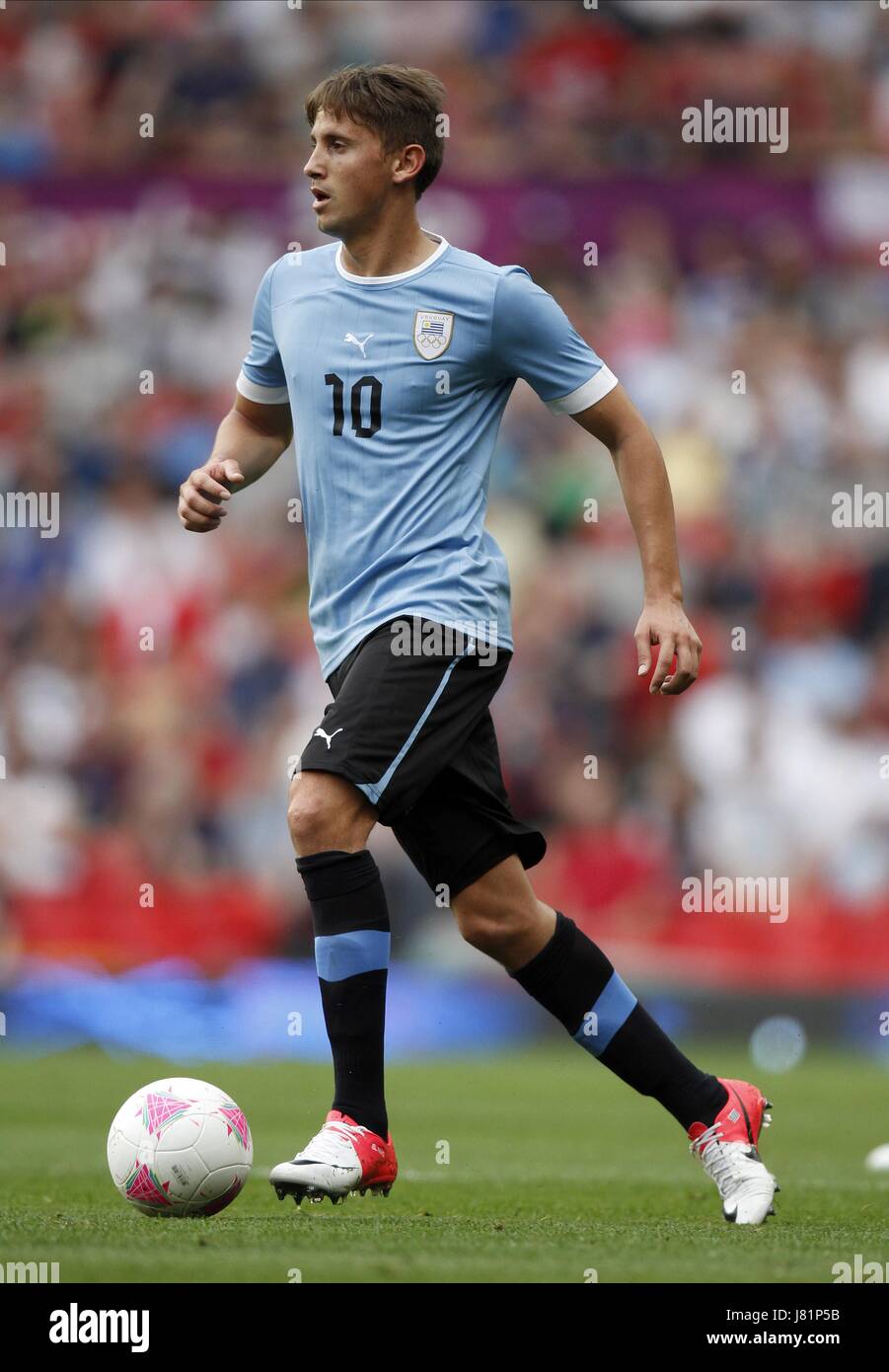 RAMON ARIAS URUGUAY Juegos Olímpicos de Londres 2012 MENS FÚTBOL, UA V  EMIRATES URUGUAY, Old Trafford, Manchester, Inglaterra, 26 de julio de 2012  GAN55686 ¡ADVERTENCIA! Esta fotografía sólo podrán ser utilizados para