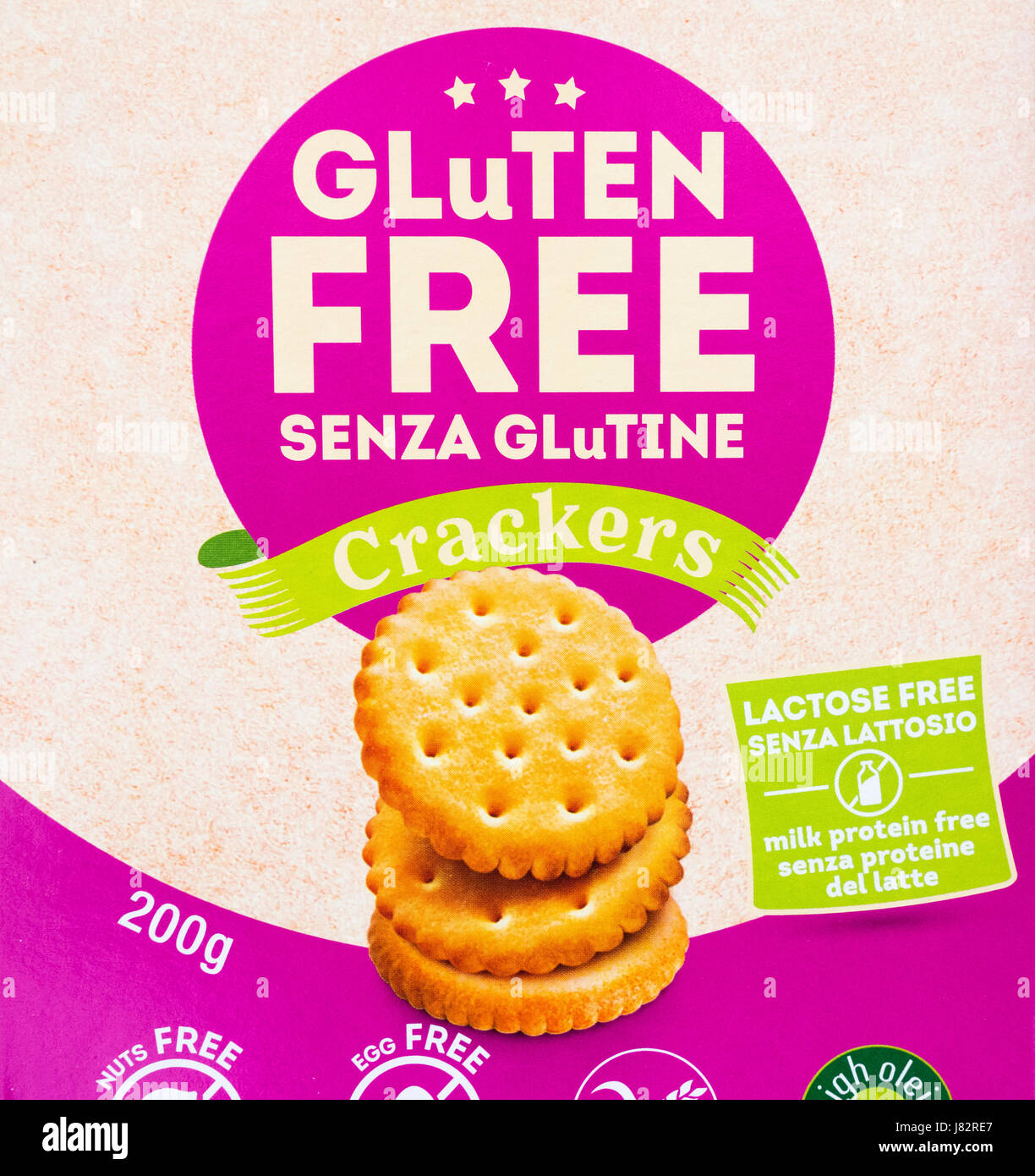 Productos sin gluten de Carrefour supermarketin España Fotografía de stock Alamy