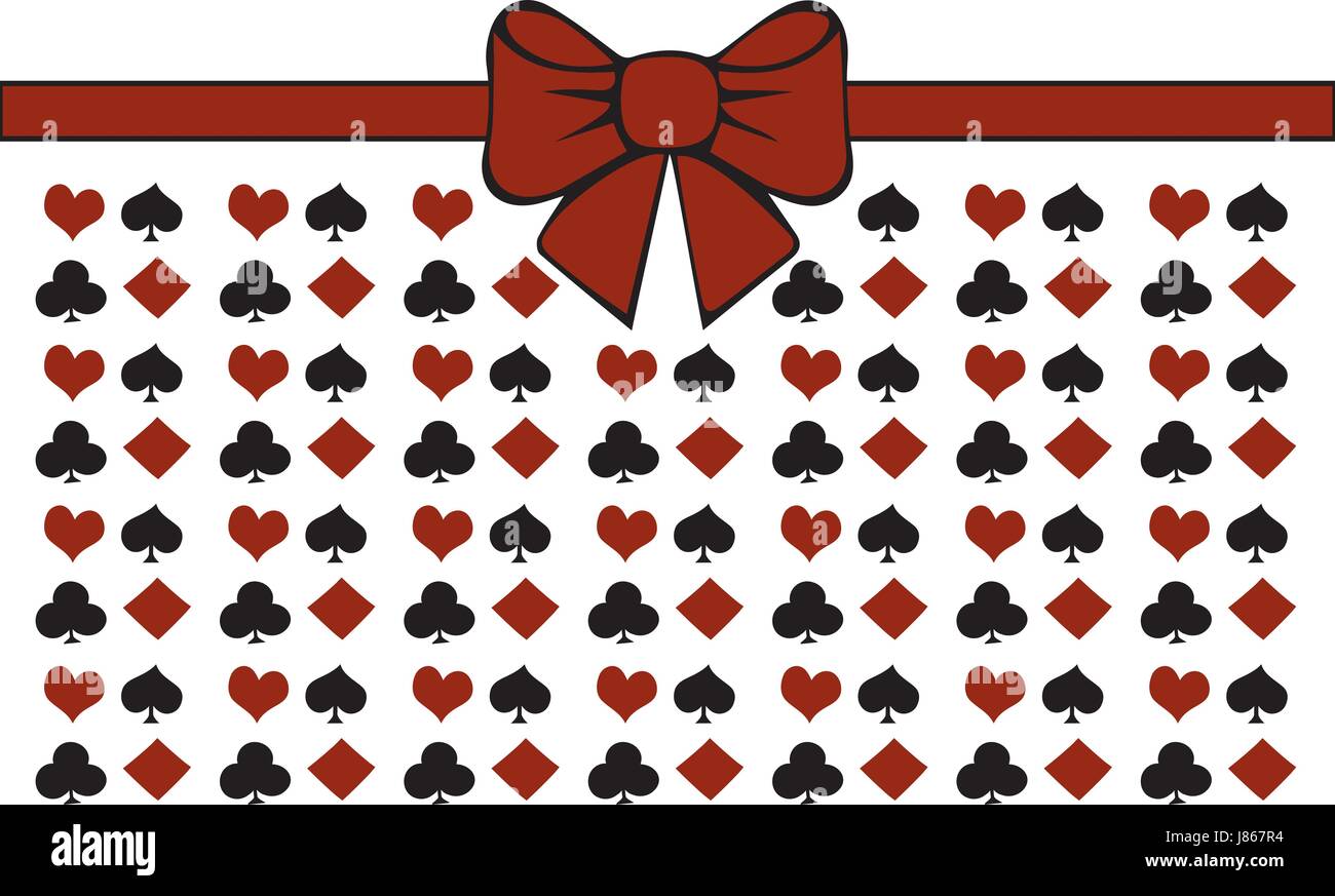 Fondo con palos. Casino Poker o seamless vector patrón - fondo blanco con  rojo y negro trajes de naipes y claves. Alicia en el país de las maravillas  Imagen Vector de stock -
