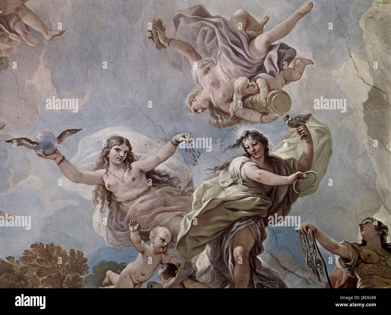 Luca Giordano 018 Fotografía de stock Alamy