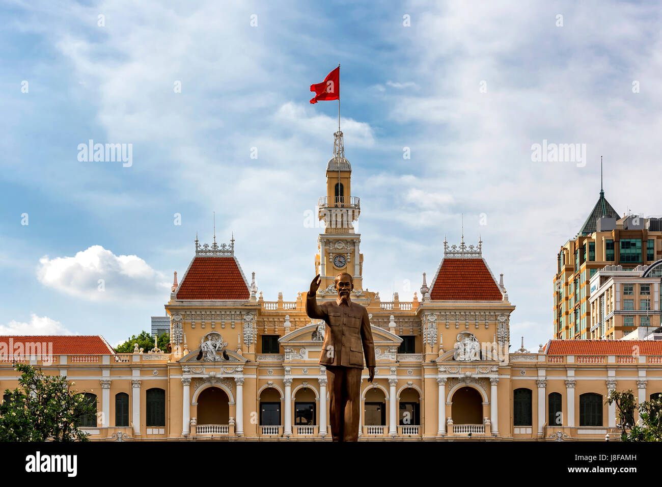 Ho Chi Minh City Hall Foto de stock