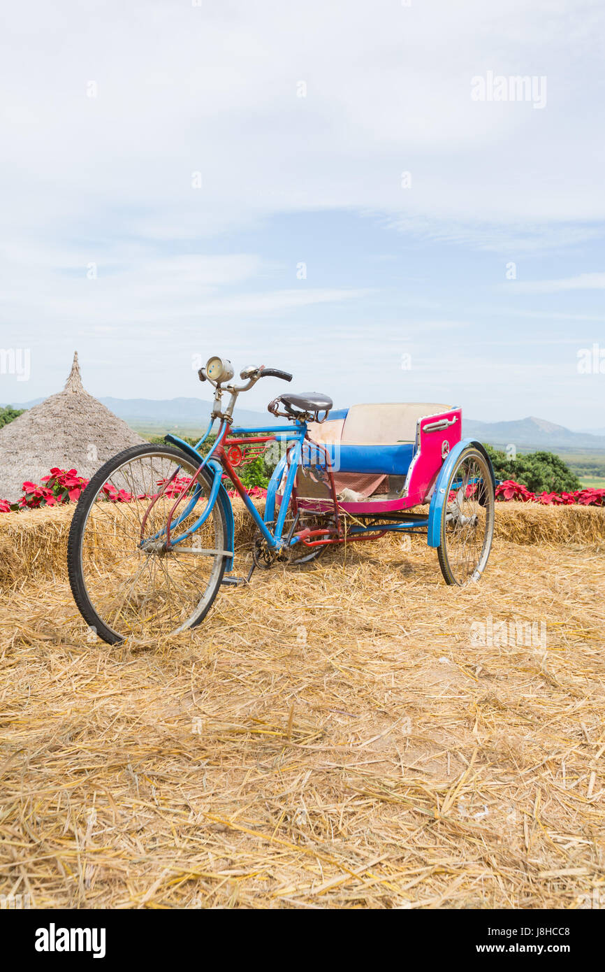Bicicleta antigua de tres ruedas fotografías e imágenes de alta resolución  - Alamy