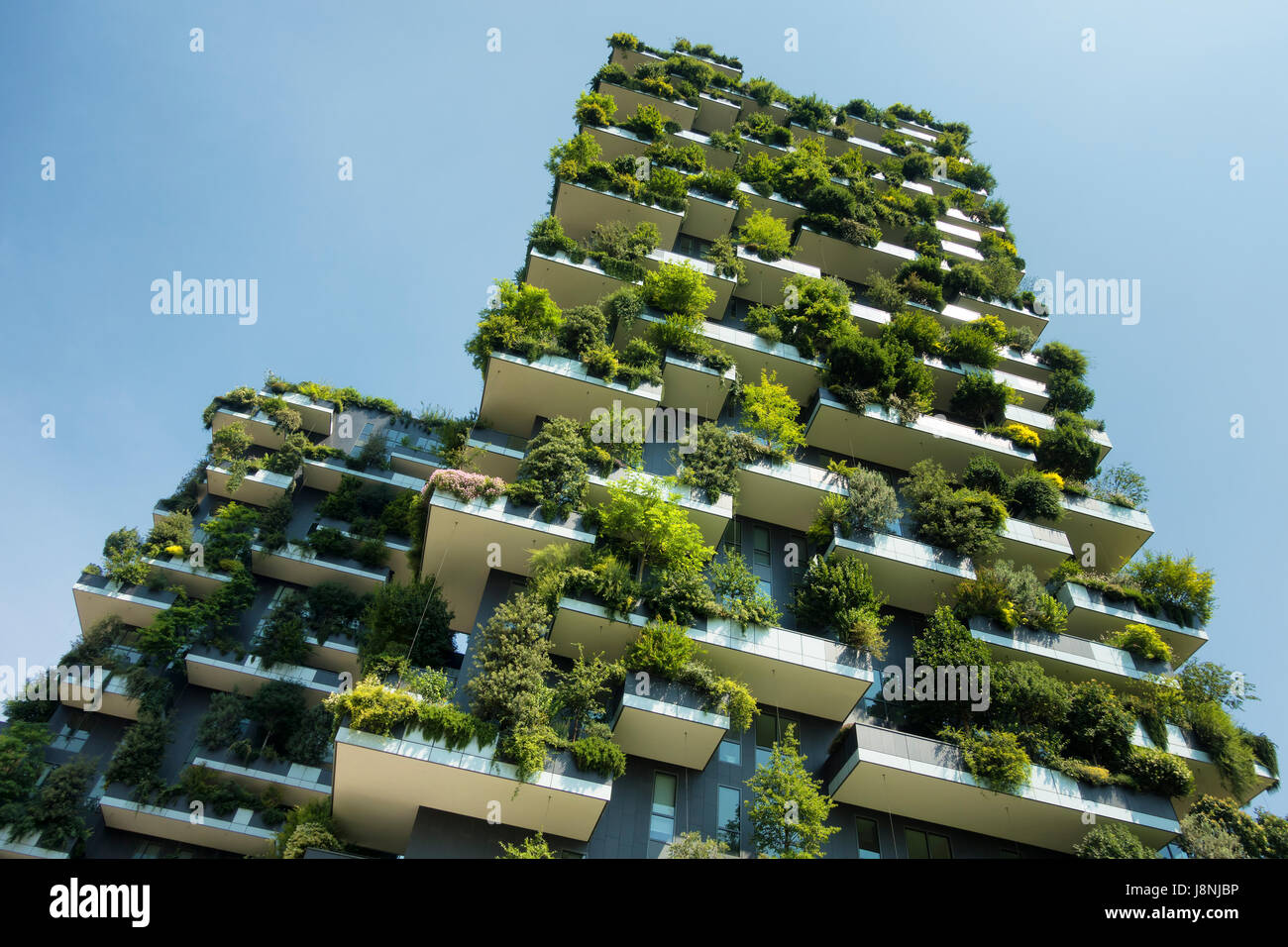 Edificio verde sostenible Foto de stock