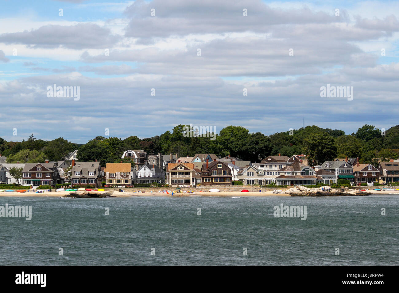 Casas en Eastern Point Beach, Groton, Connecticut, Estados Unidos