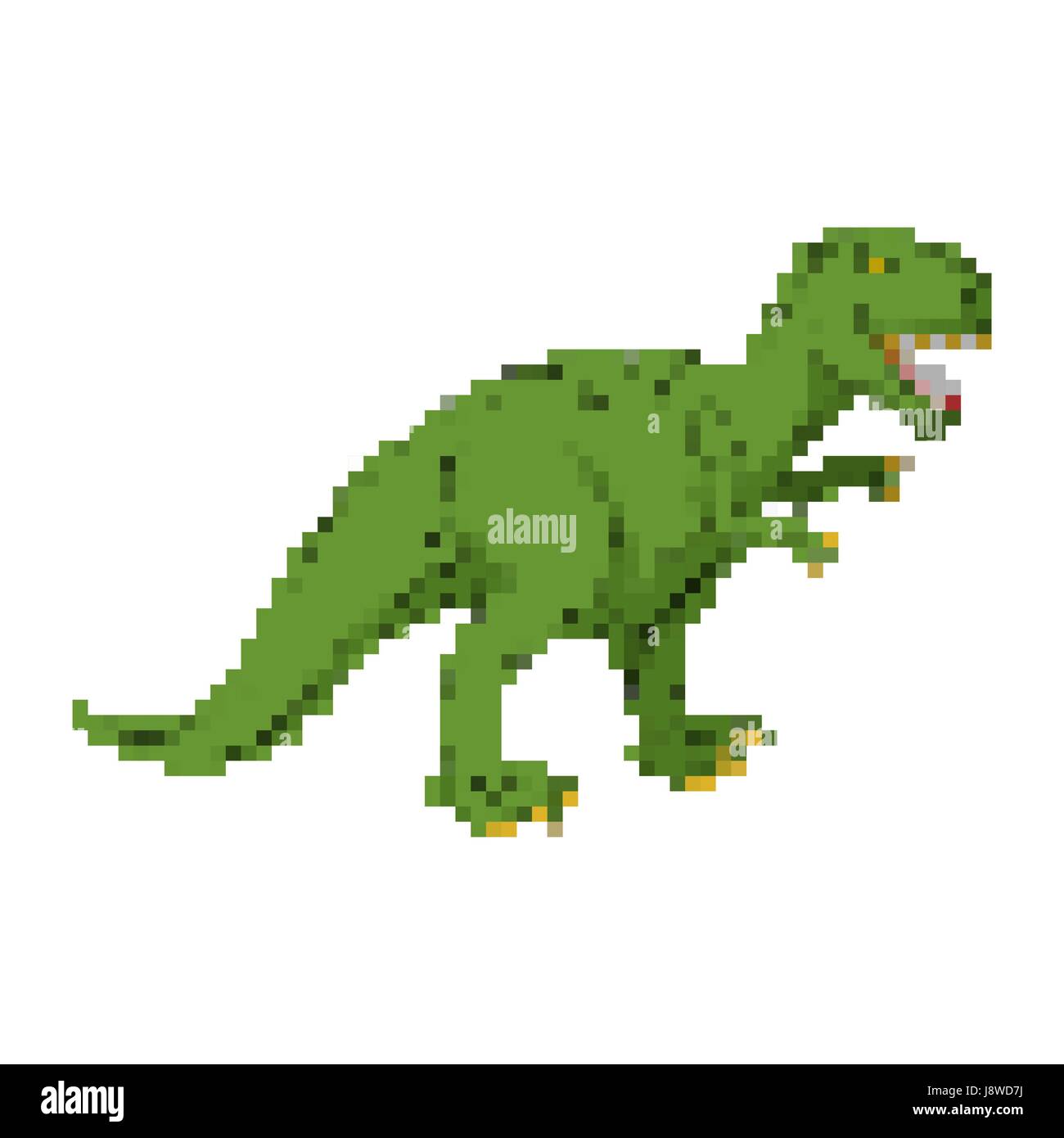Píxel art. dinosaurio Tyrannosaurus pixelada. Dino retro juegos. 8 bits de pangolín reptil monstruo prehistórico Imagen Vector de stock - Alamy Píxel art. dinosaurio Tyrannosaurus pixelada. Dino retro juegos. 8 bits de pangolín reptil monstruo prehistórico Imagen Vector de stock - Alamy