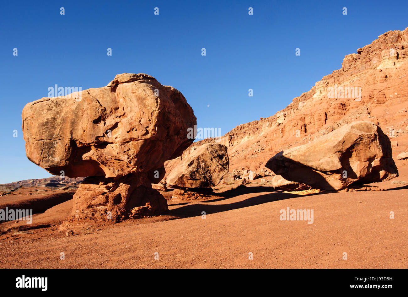 América del Norte; Estados Unidos;; desierto de Arizona; Vermilion Cliffs National Monument; desierto; Formas de tierras. Foto de stock