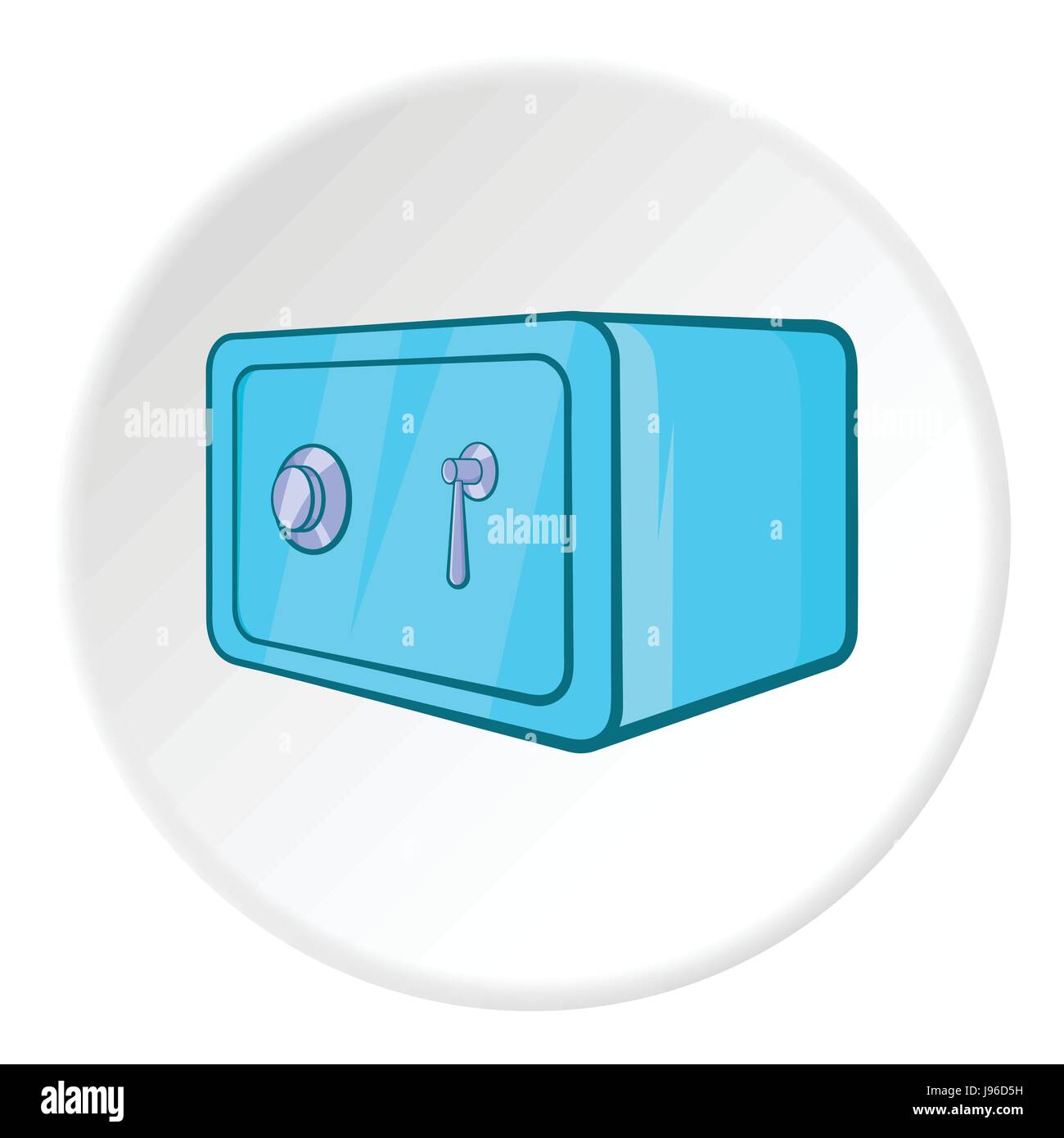 Limpia el cuarto menú Contestar el teléfono Caja fuerte icono, estilo de dibujos animados Imagen Vector de stock - Alamy