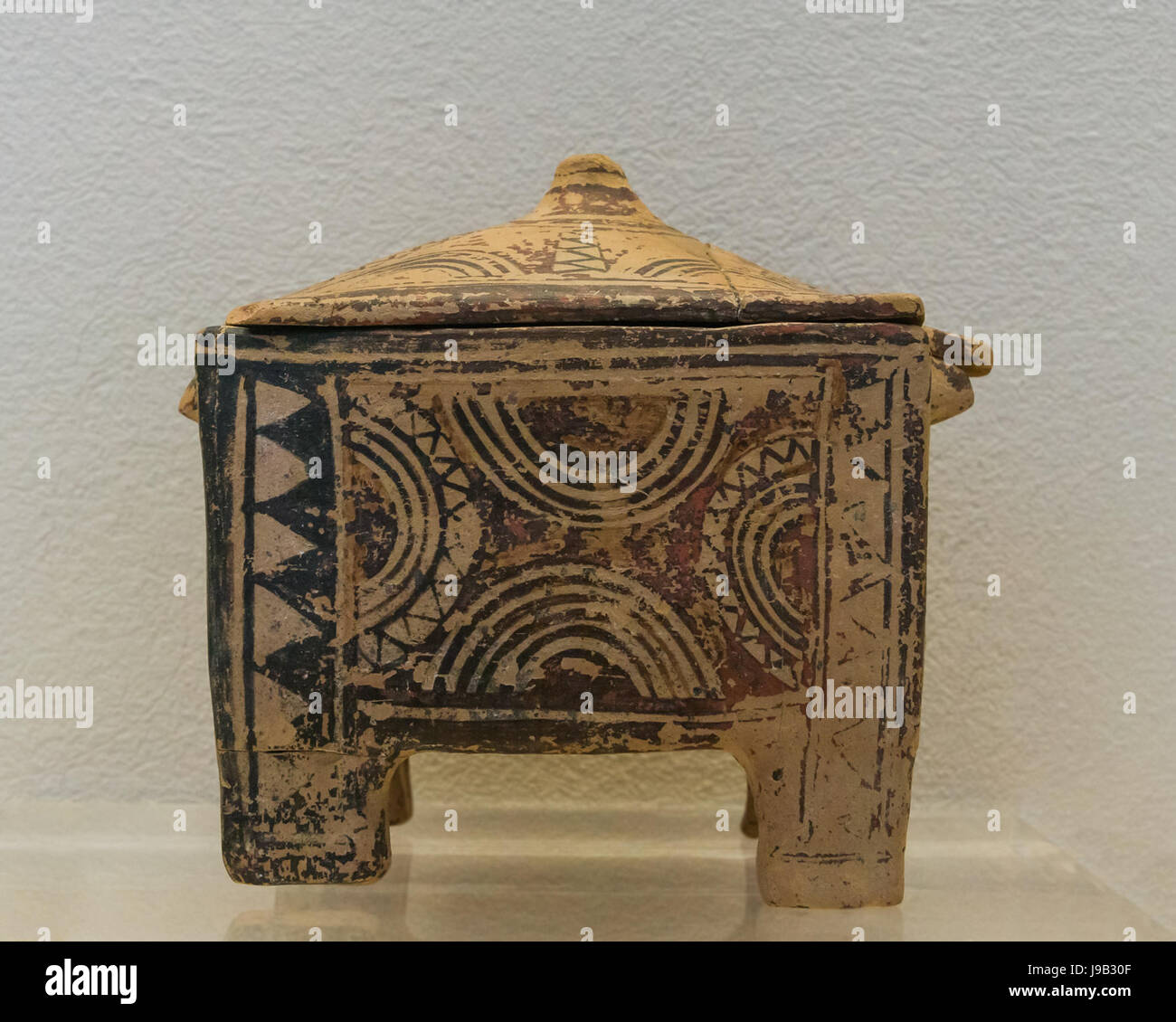 Caja pequeña Kerameikos museum Atenas Grecia Foto de stock