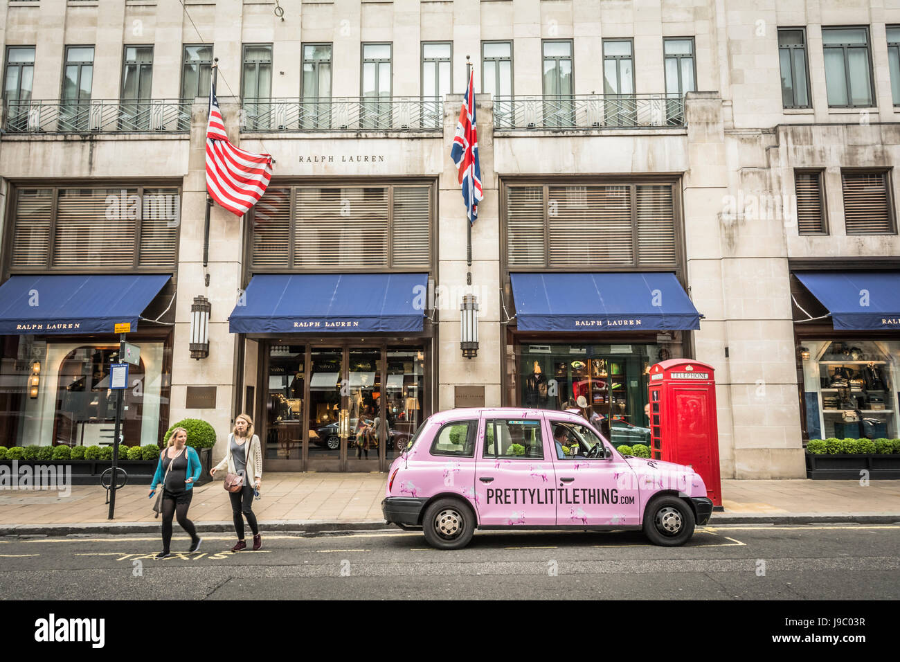 Ralph Lauren flagship store en New Bond Street, Londres, Reino Unido  Fotografía de stock - Alamy