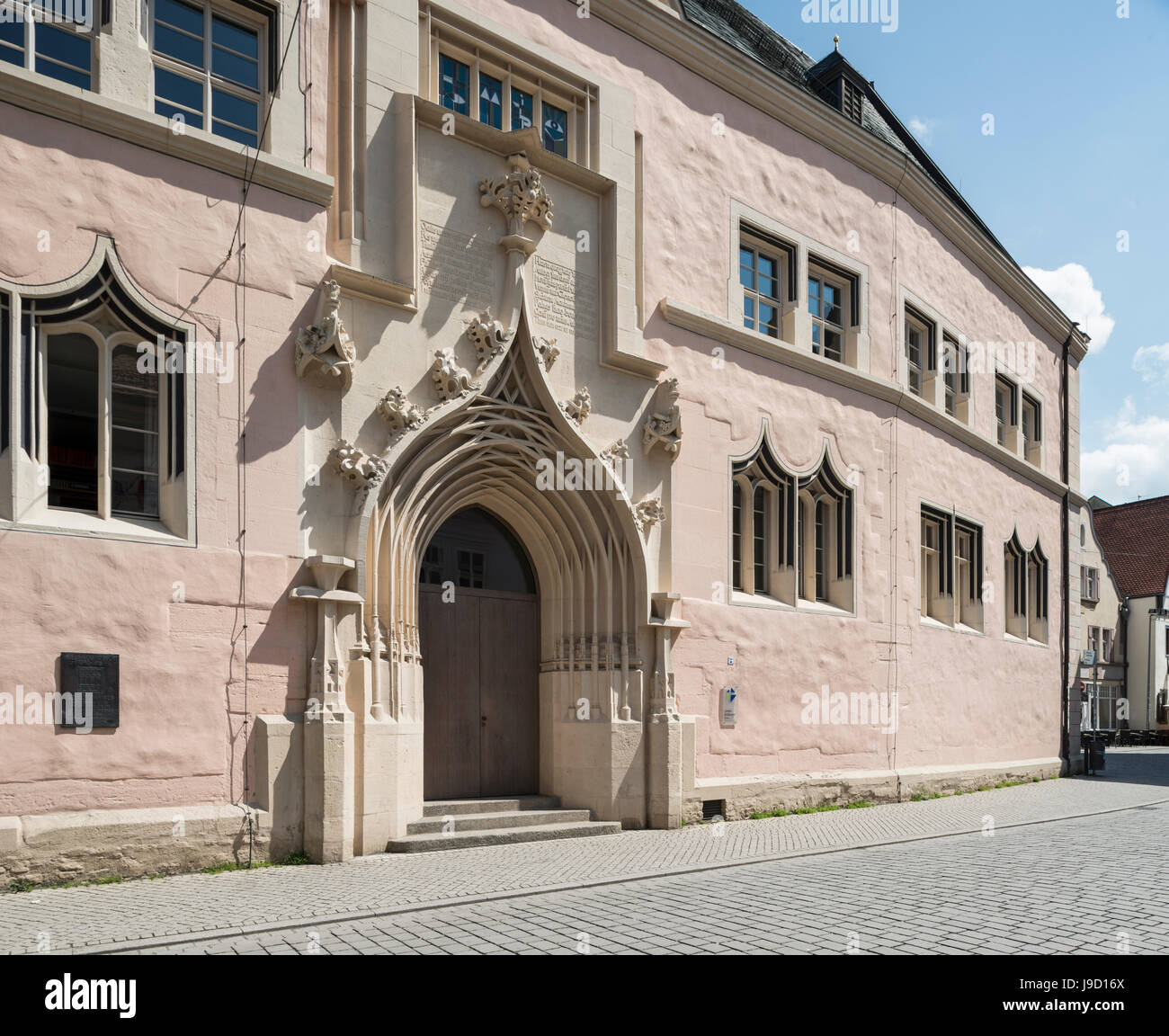 Universidad Alte Universität, Collegium Maius, edificio principal, Erfurt, Turingia, Alemania Foto de stock