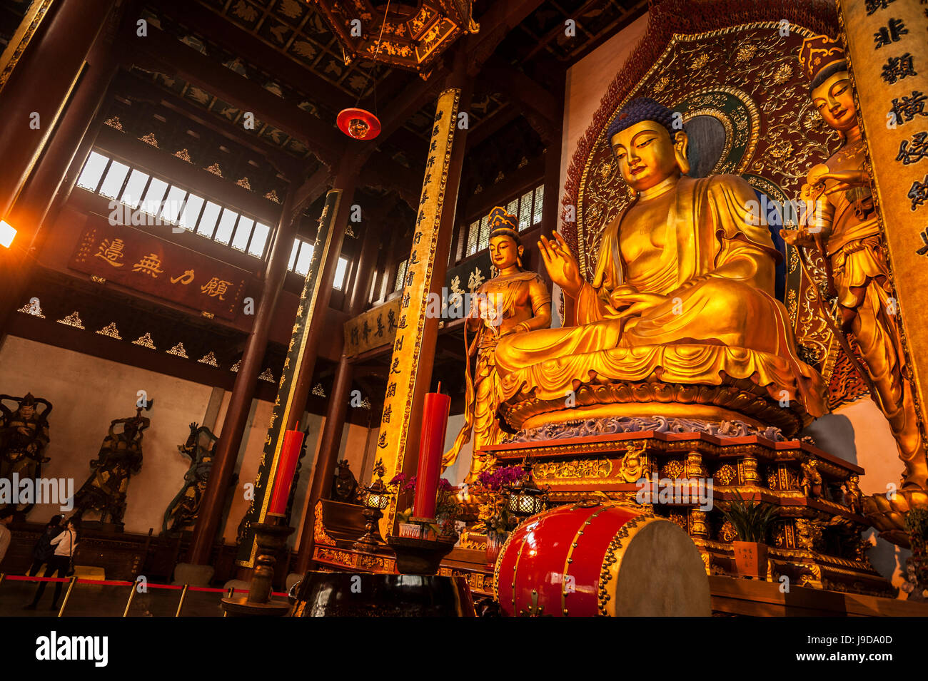 Templo Lingyin, Hangzhou, Provincia de Zhejiang, China, Asia Foto de stock