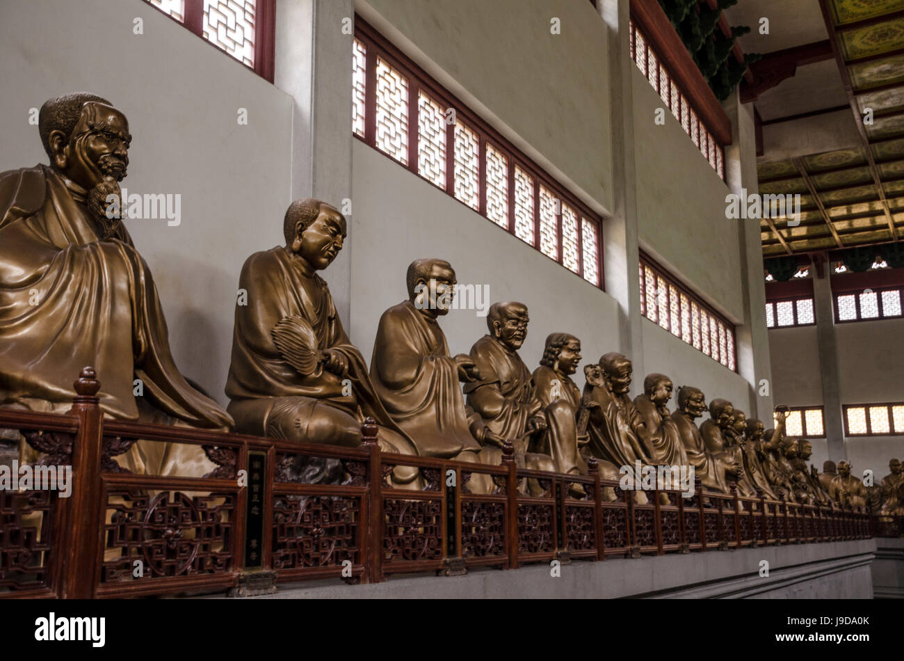 Templo Lingyin, Hangzhou, Provincia de Zhejiang, China, Asia Foto de stock