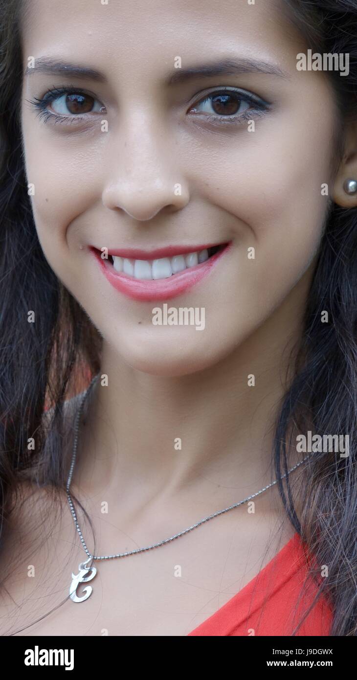 Hembra con una cara bonita. Foto de stock