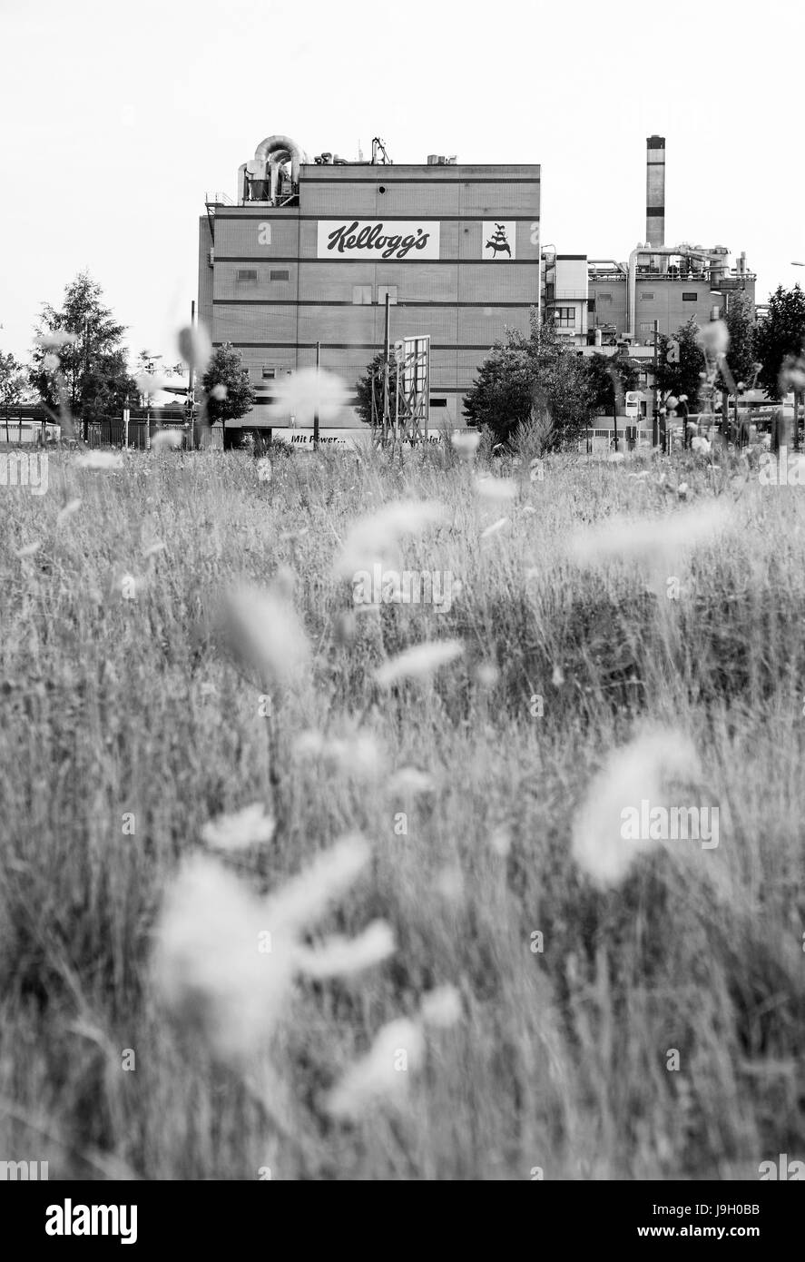 Kellog Manufacturing Bremen Foto de stock