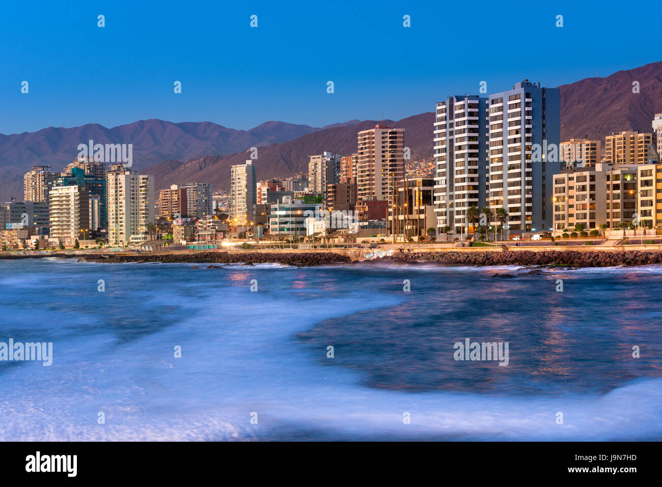 Antofagasta Región De Antofagasta Chile Vista Panorámica De La Costa De Antofagasta 6802