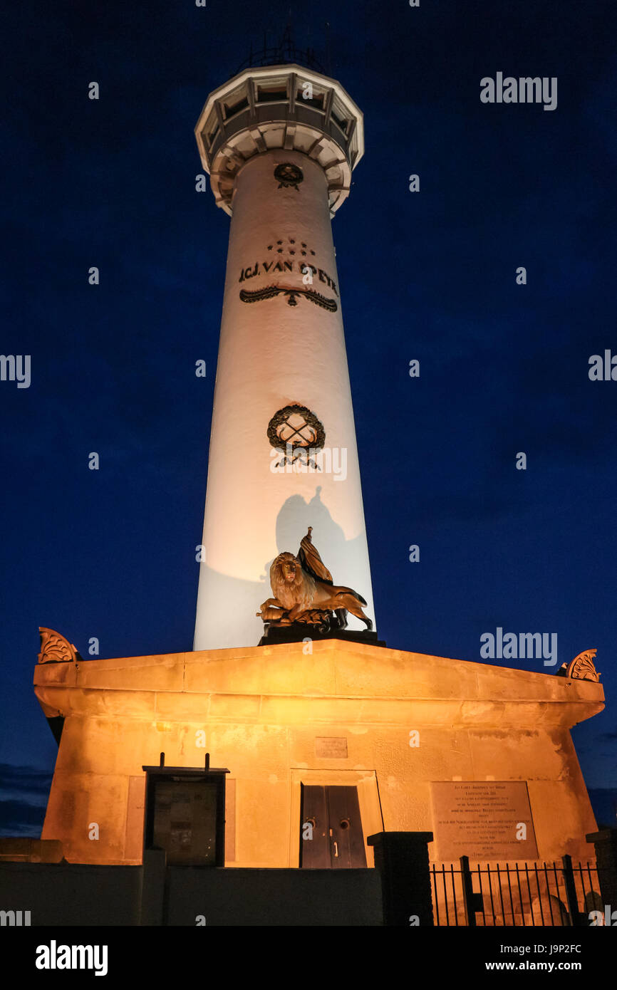 Jan van Speijk Faro, Egmond aan Zee, Holanda Foto de stock