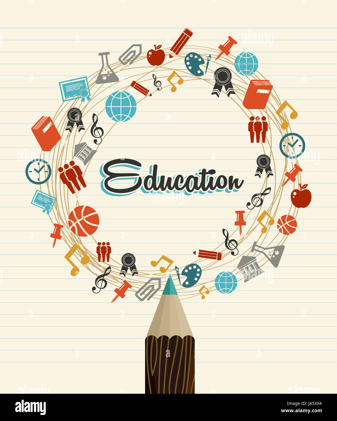 Estudio, azul, carrera docente, educación, social, madera, ilustración,  datos Fotografía de stock - Alamy