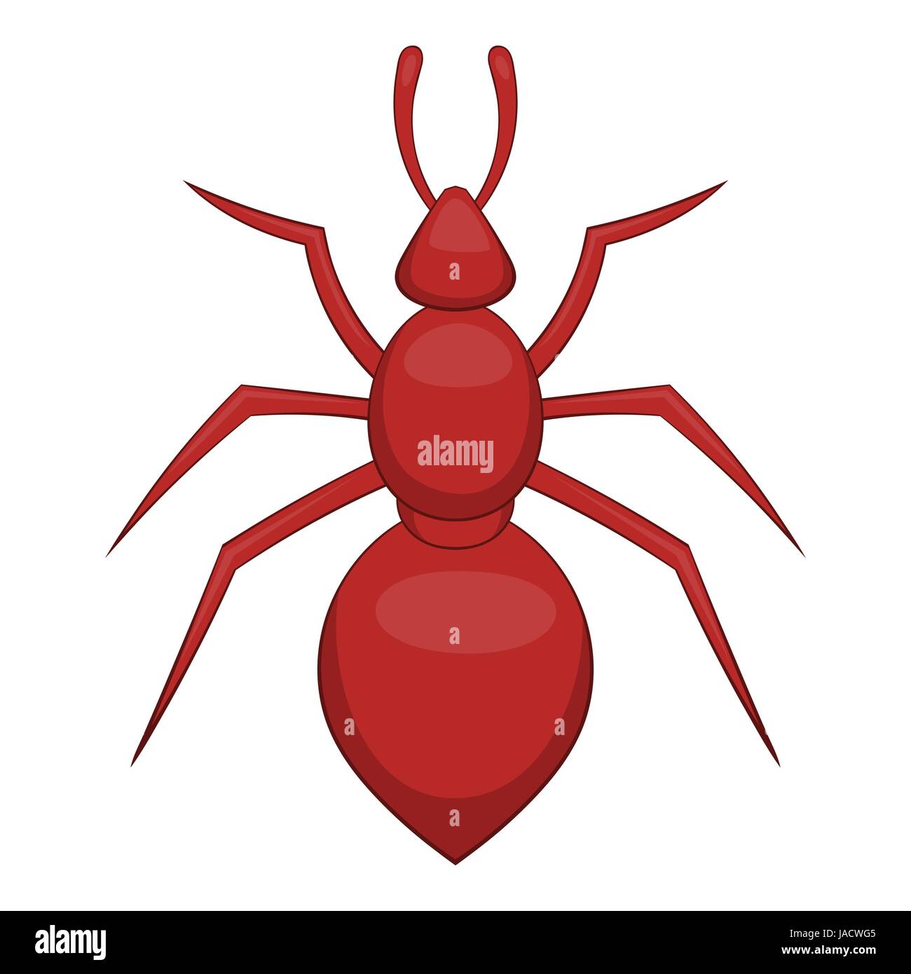 Icono de hormigas. Ilustración vectorial de dibujos