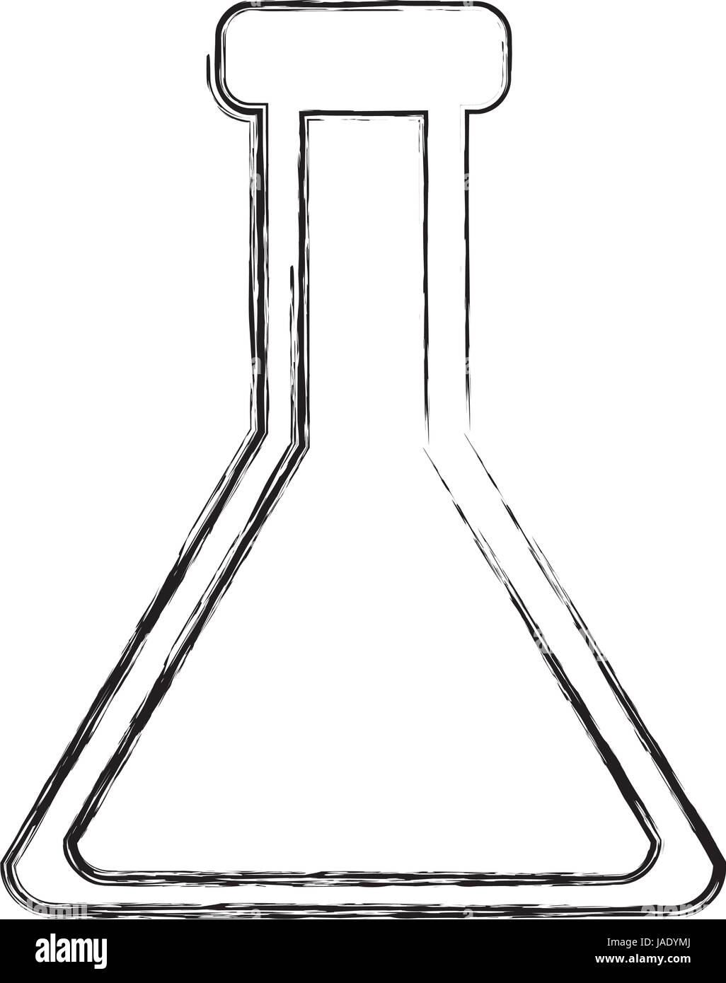 Matraz Erlenmeyer Quimica Imagen Vector De Stock Alamy