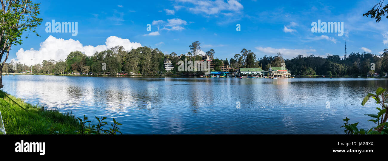 El Lago de Kodaikanal en forma de estrella, también conocido como Lago
