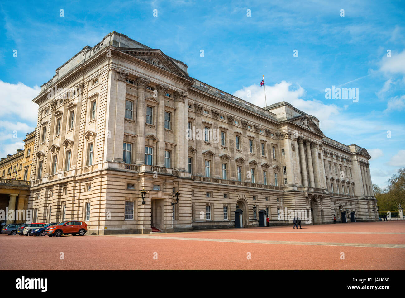 Buckingham Palace, Westminster, London, England, Reino Unido Foto de stock
