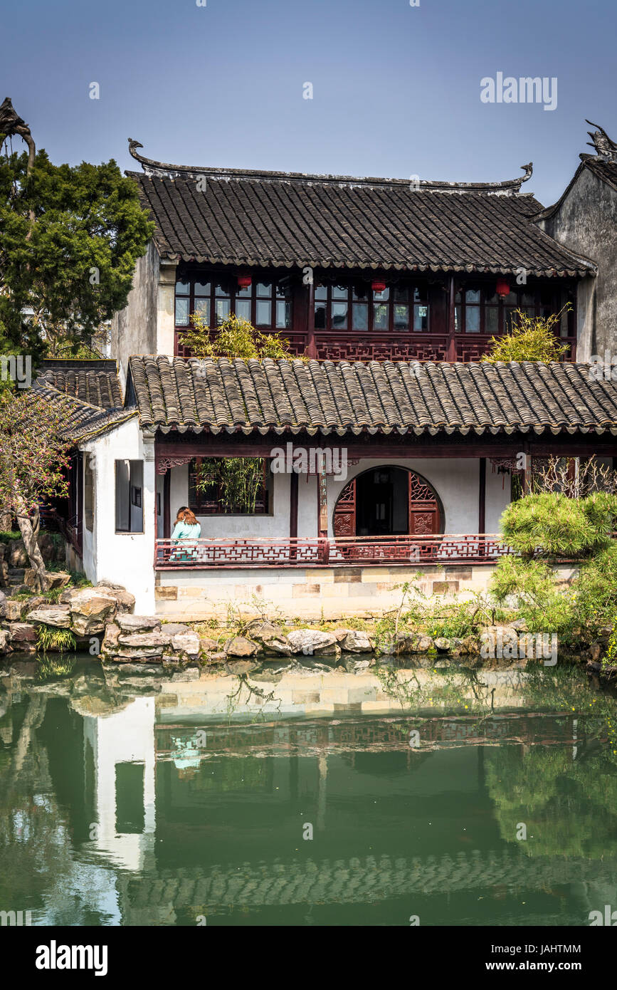 Jardin del Maestro de los Redes, Suzhou, provincia de Jiangsu, China