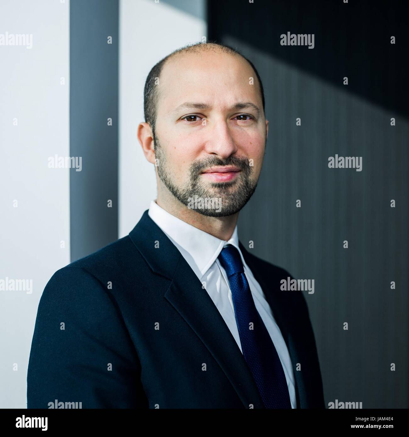 Victor Fabius, director asociado de McKinsey & Company, Francia. París, 20 de enero de 2016 Foto Damien Grenon. Foto de stock