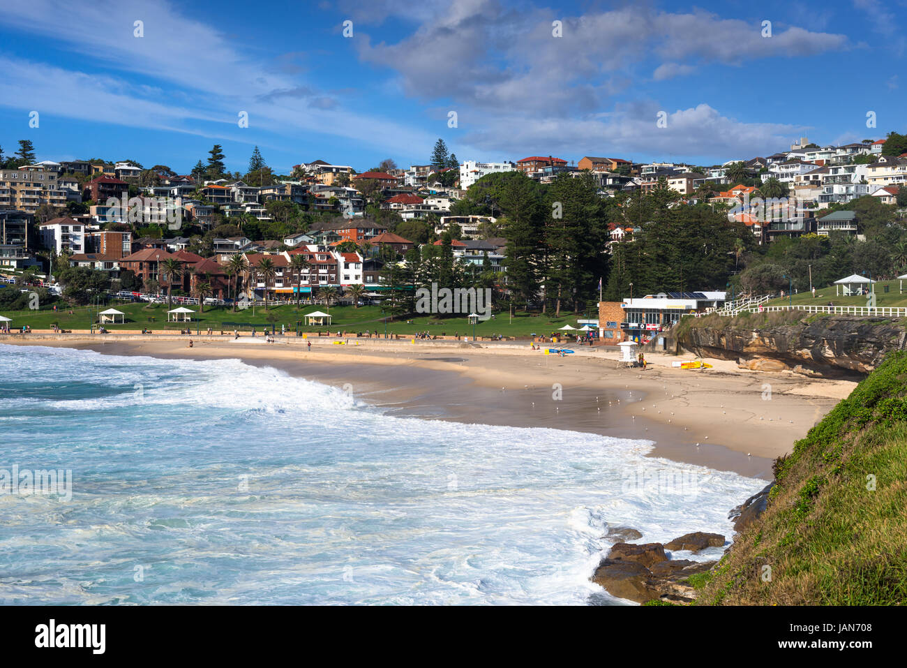 Bronte beach, suburbios orientales, Sydney, Australia. Foto de stock