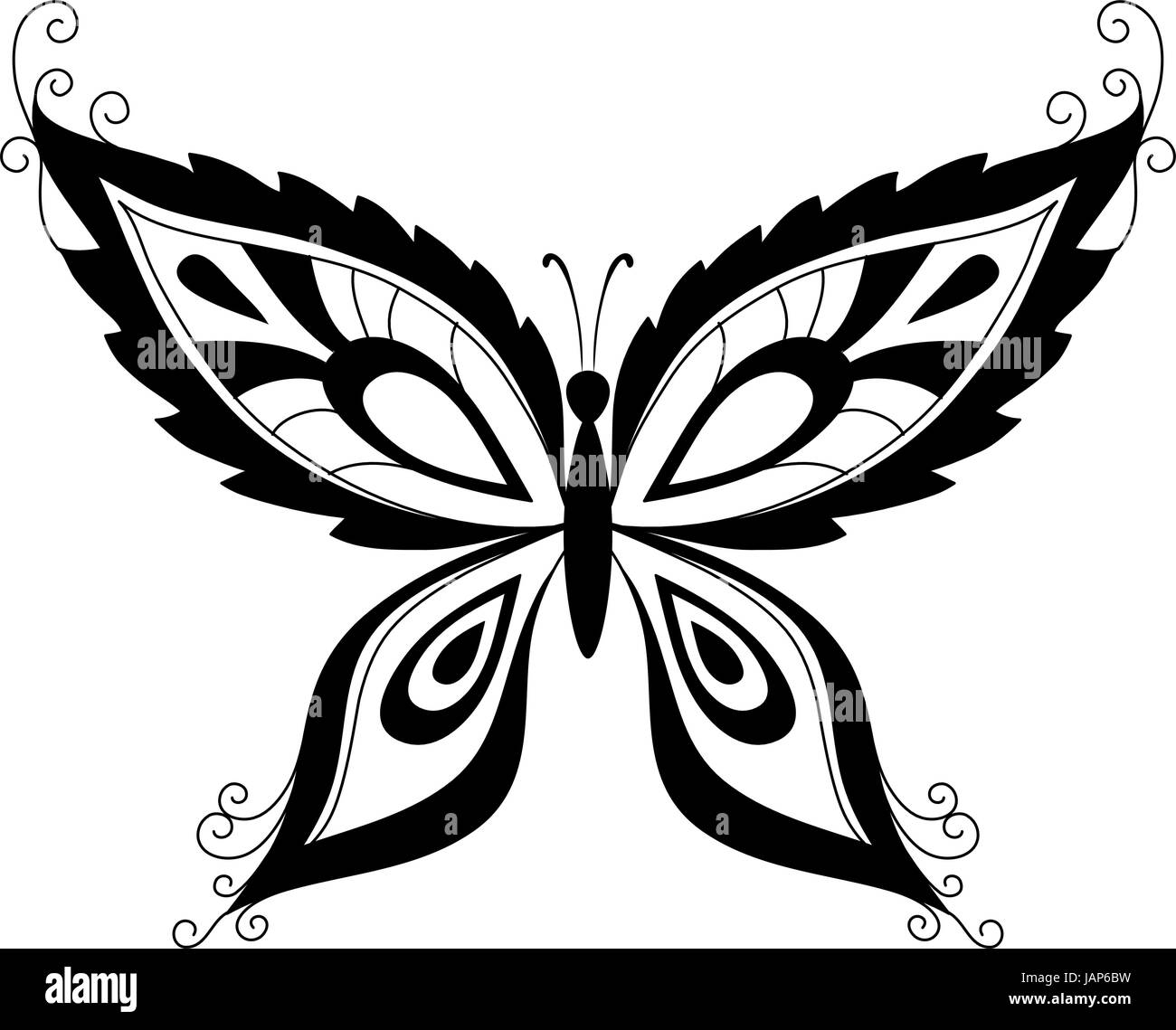 Icono De Siluetas De Mariposa Fotografías E Imágenes De Alta Resolución Alamy 0389