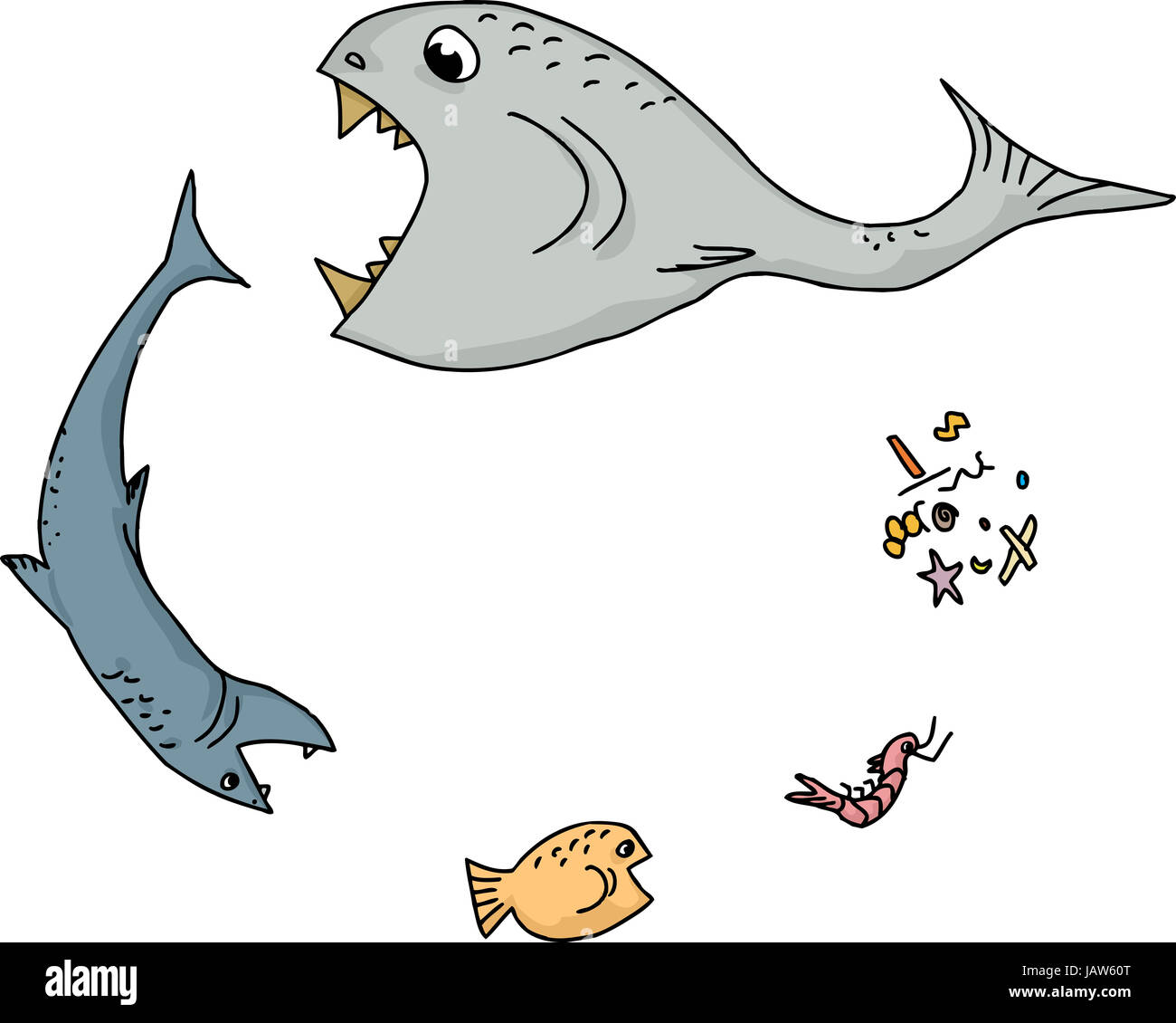 The ocean food chain fotografías e imágenes de alta resolución - Alamy