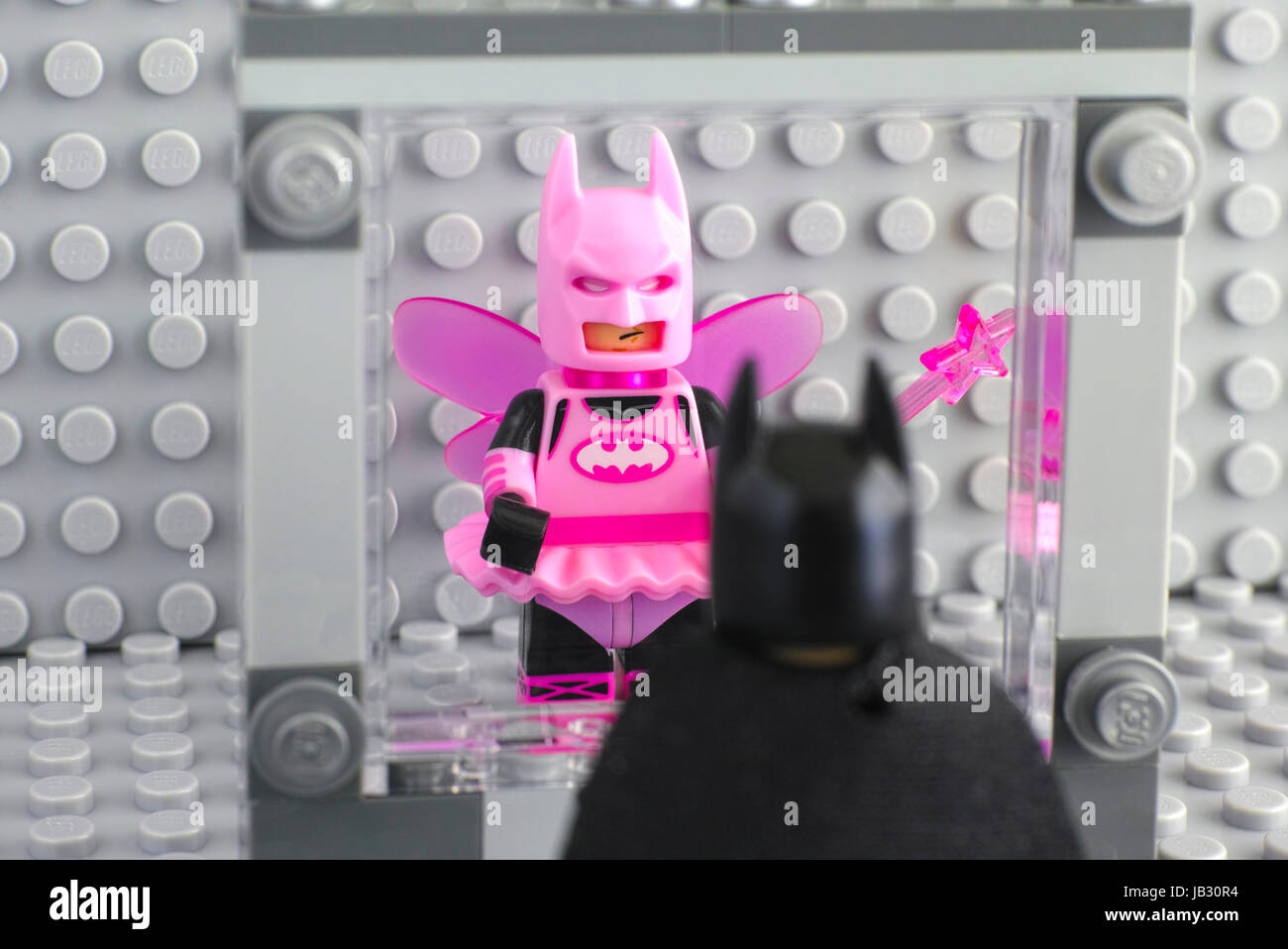 Mega estética rosa, ilustración de bloque de Lego rosa, png