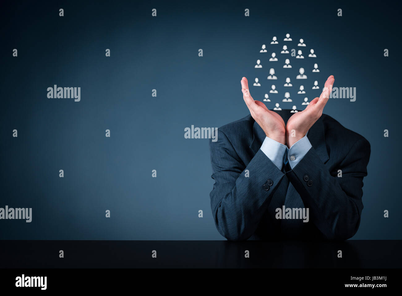 Recursos humanos o equipo corporativo concepto de cooperación. Poner