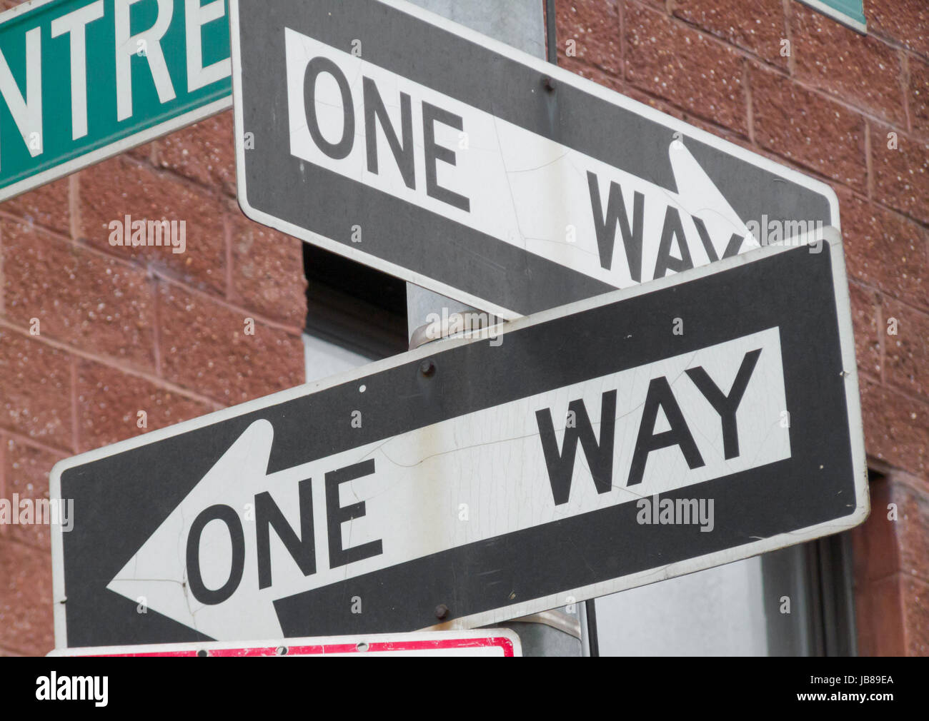 Calles de un solo sentido fotografías e imágenes de alta resolución Alamy
