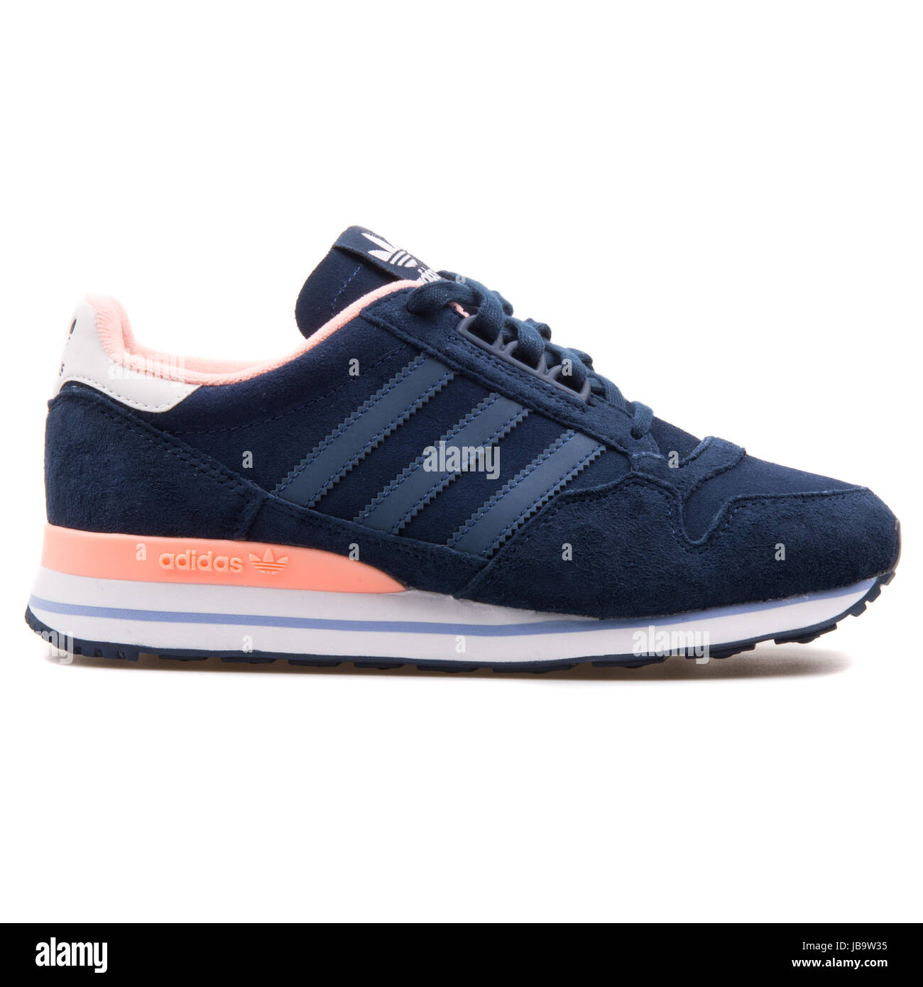 Adidas ZX 500 OG W azul oscuro y rosa de mujeres - B25603 de stock Alamy