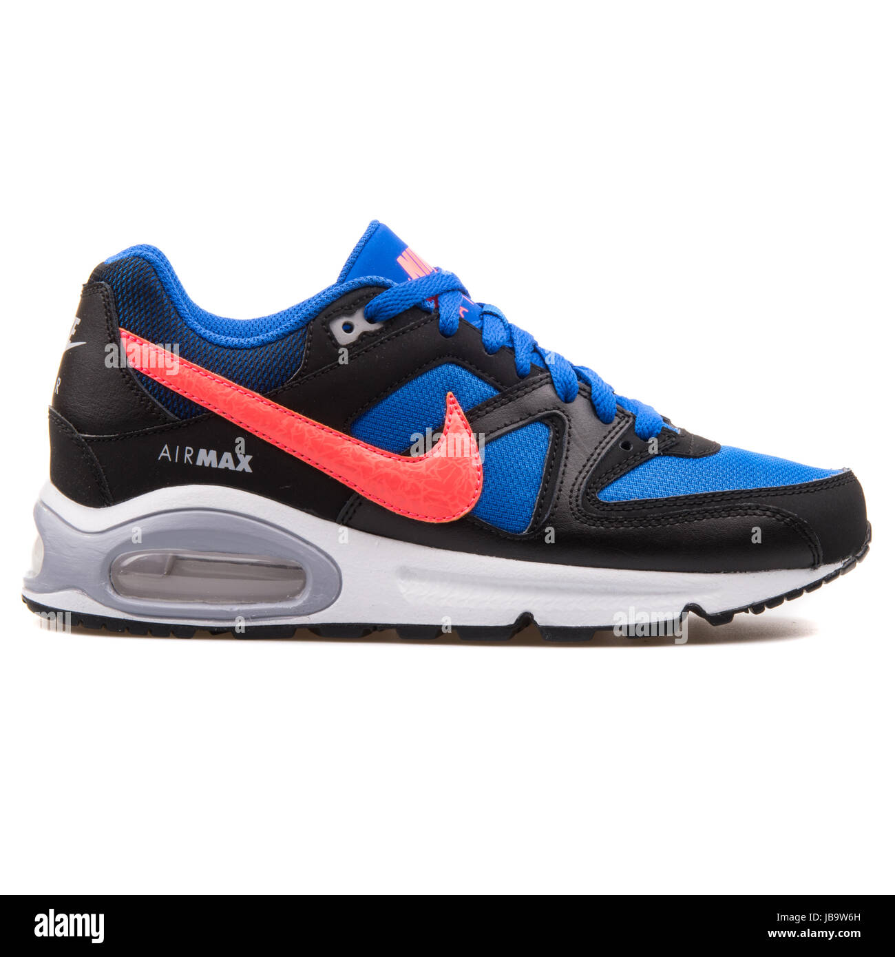 Nike Air Max Command (GS): azul, rojo y negro de la Juventud calzados  running - 407759-480 Fotografía de stock - Alamy