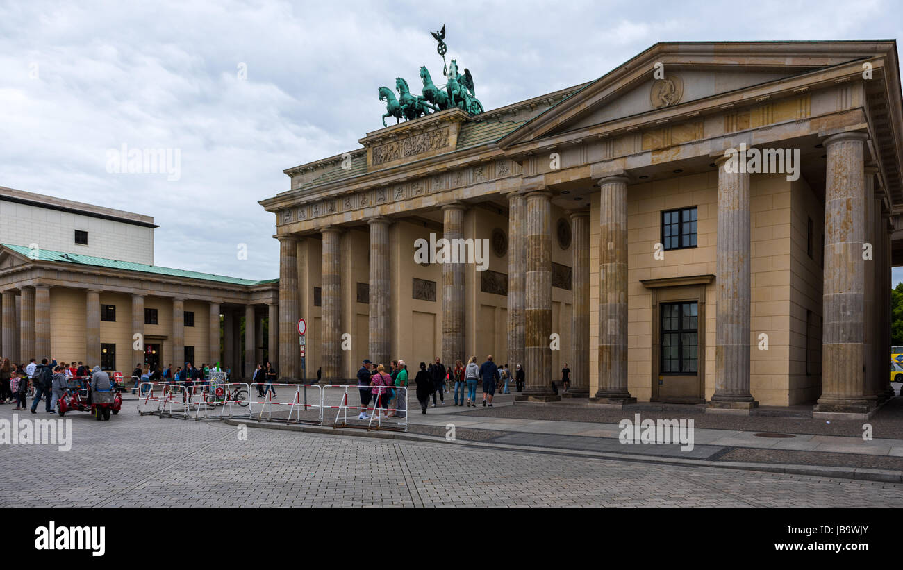 Brandenburger Tor Foto de stock