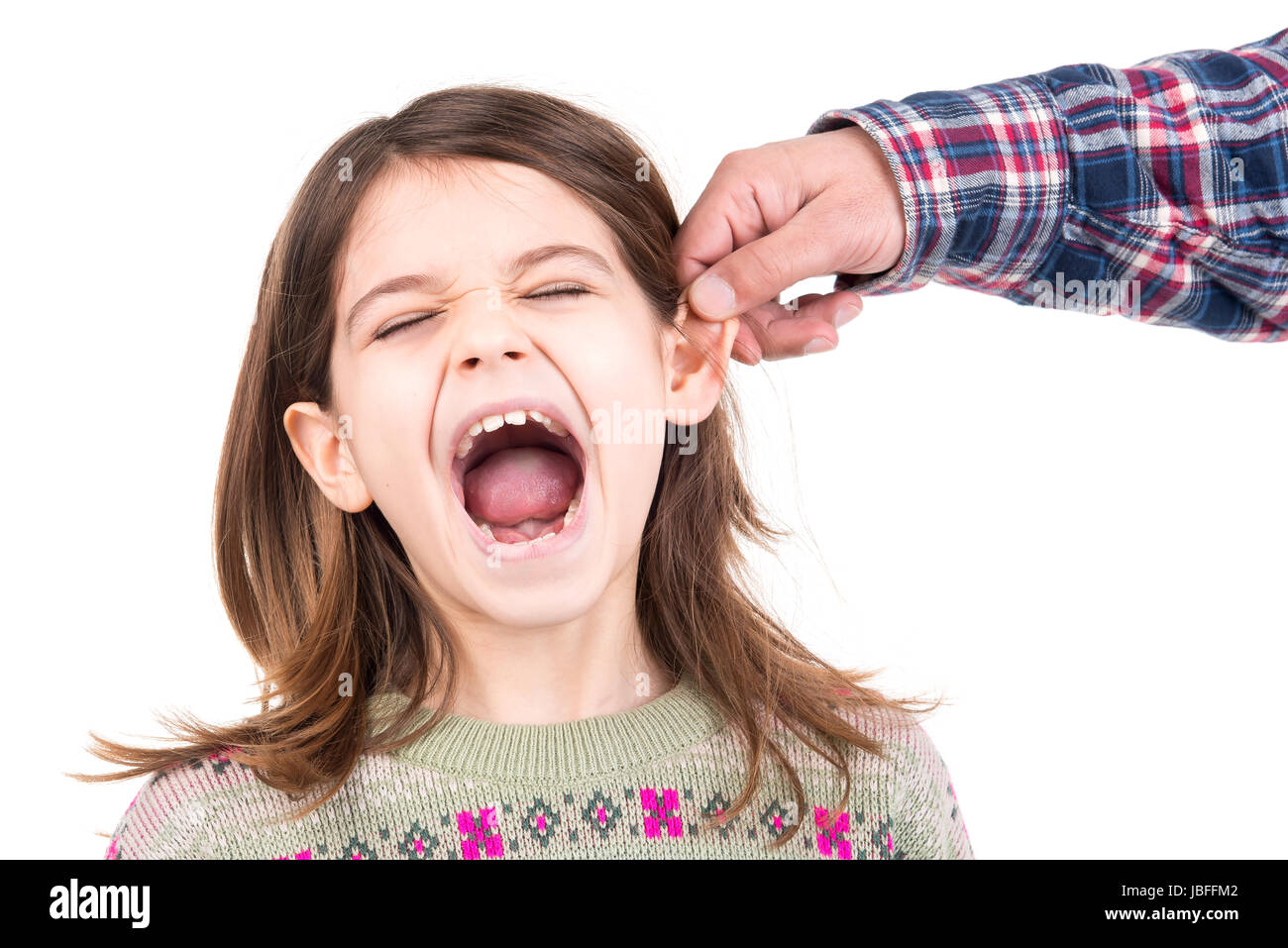 Ear pulling to children fotografías e imágenes de alta resolución Alamy