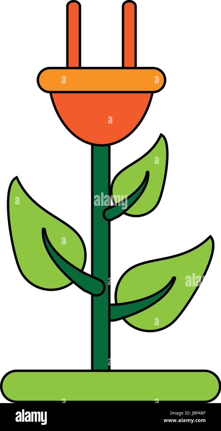 Ecología ilustración plana de dibujos animados Imagen Vector de stock -  Alamy