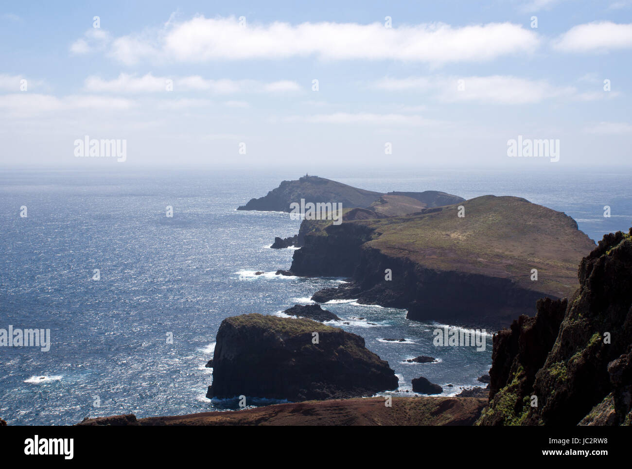 Ponta de São Lourenço,madeira Foto de stock