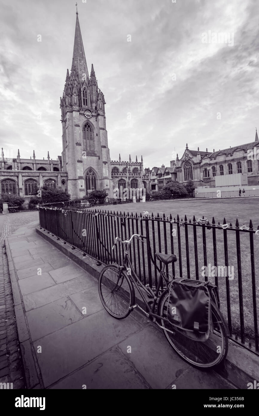Los edificios de la Universidad de Oxford Foto de stock