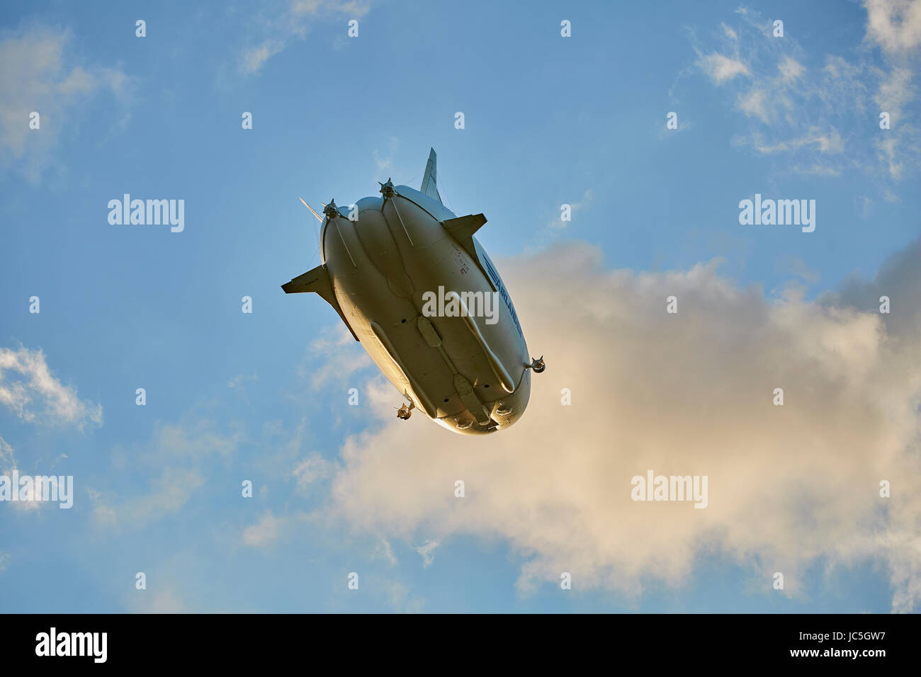 Airlander 10 de junio de 2017 Foto de stock