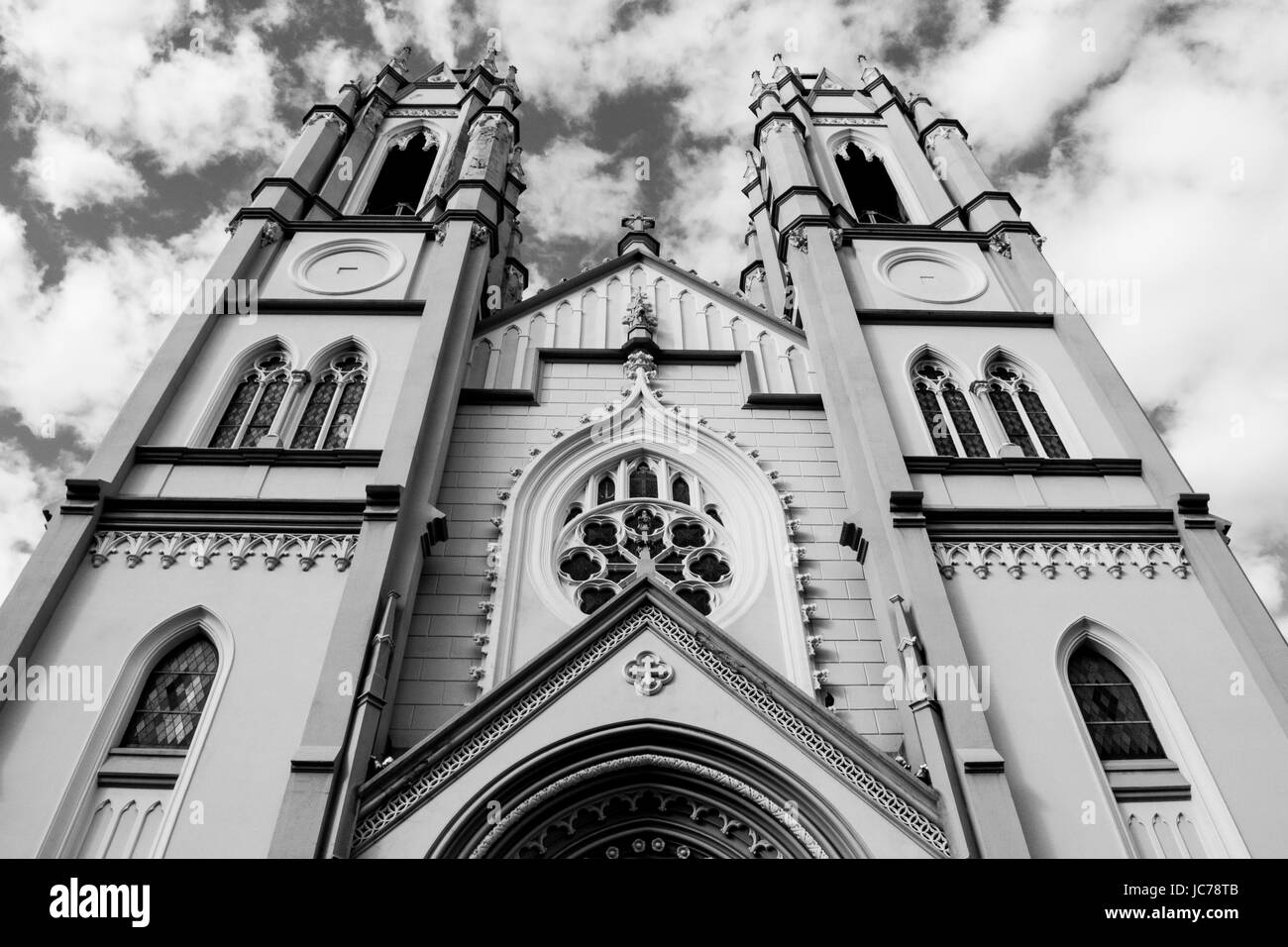 Iglesia simétrico Foto de stock