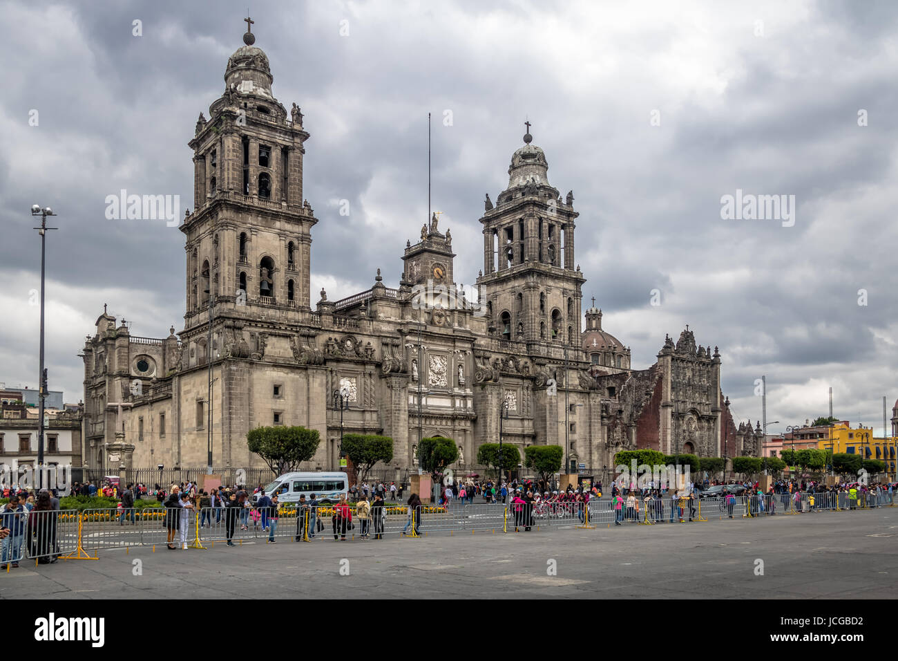 Catedral Metropolitana - Ciudad de México, México Foto de stock