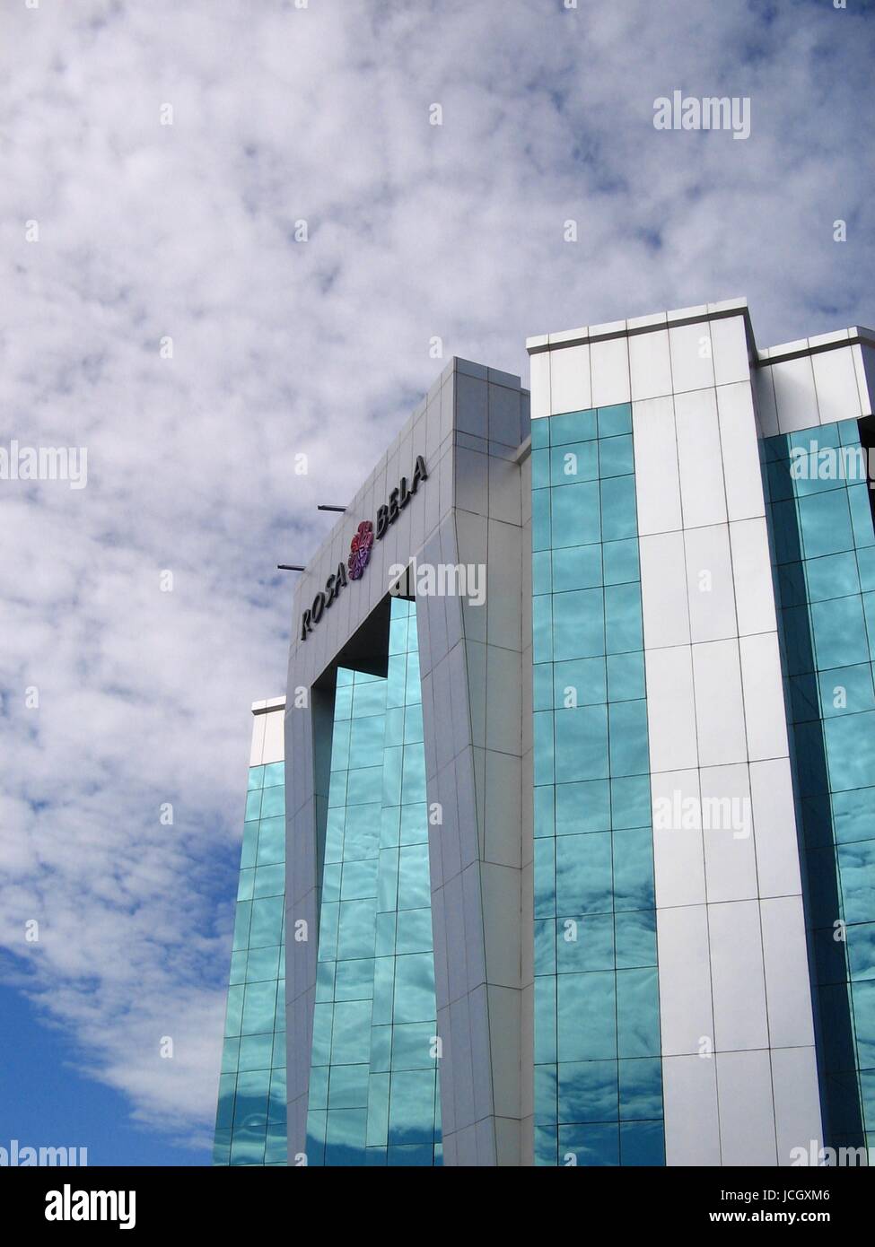 Rosa Bela Edificio, Puerto Ordaz, Venezuela Fotografía de stock - Alamy