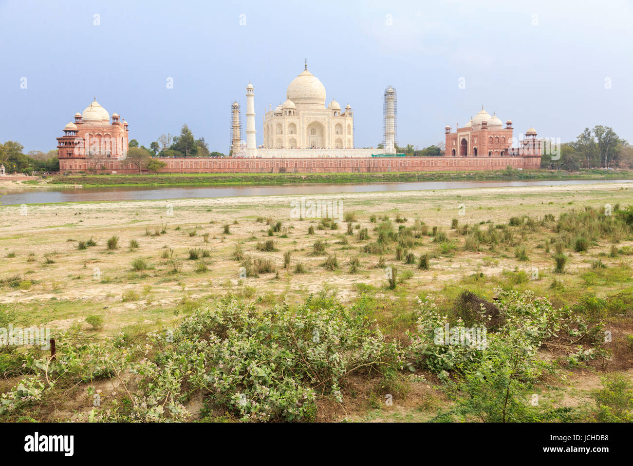 Taj Mahal, Uttar Pradesh, Indien Foto de stock