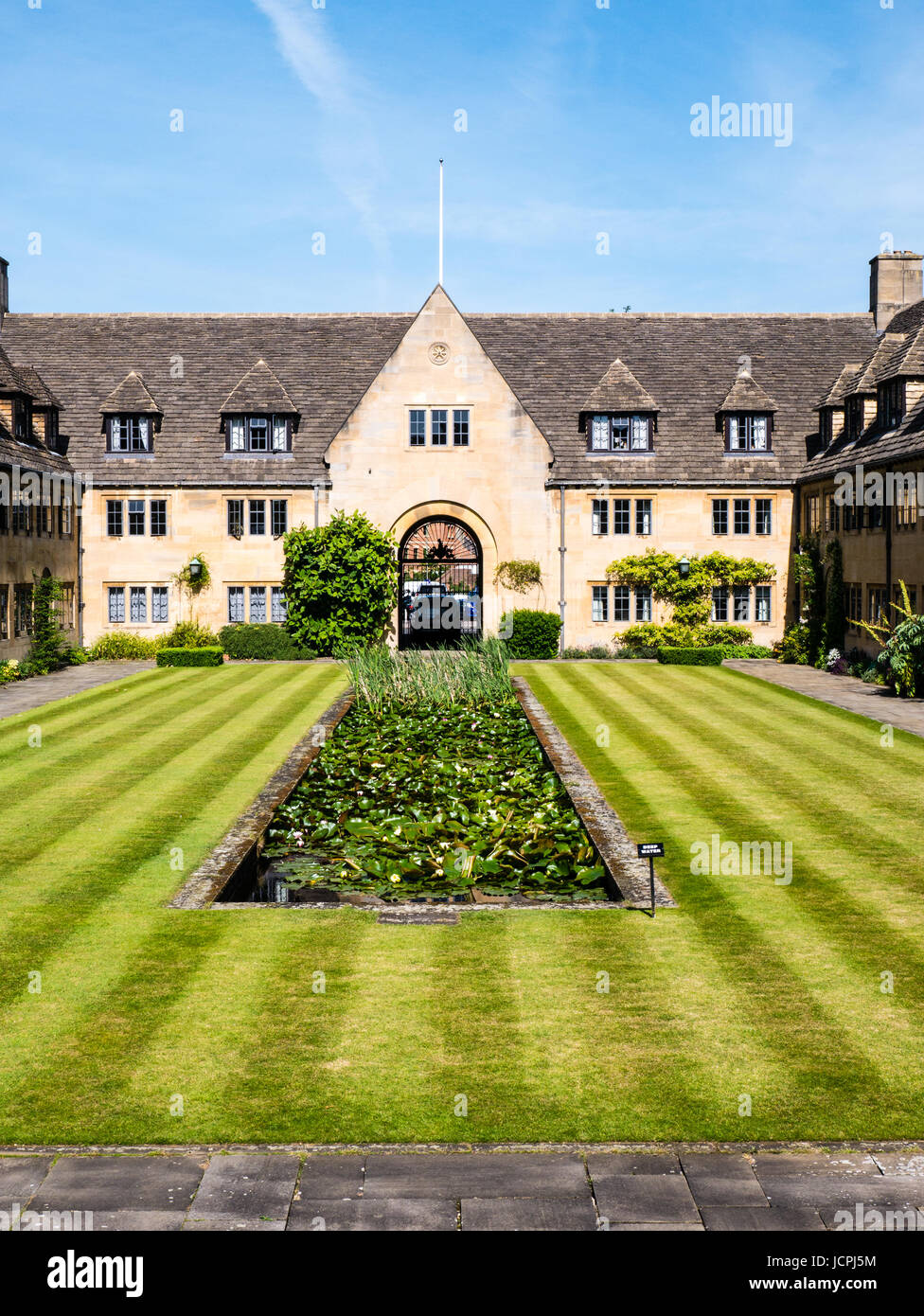 Nuffield College, Universidad de Oxford, Oxford, Inglaterra Foto de stock