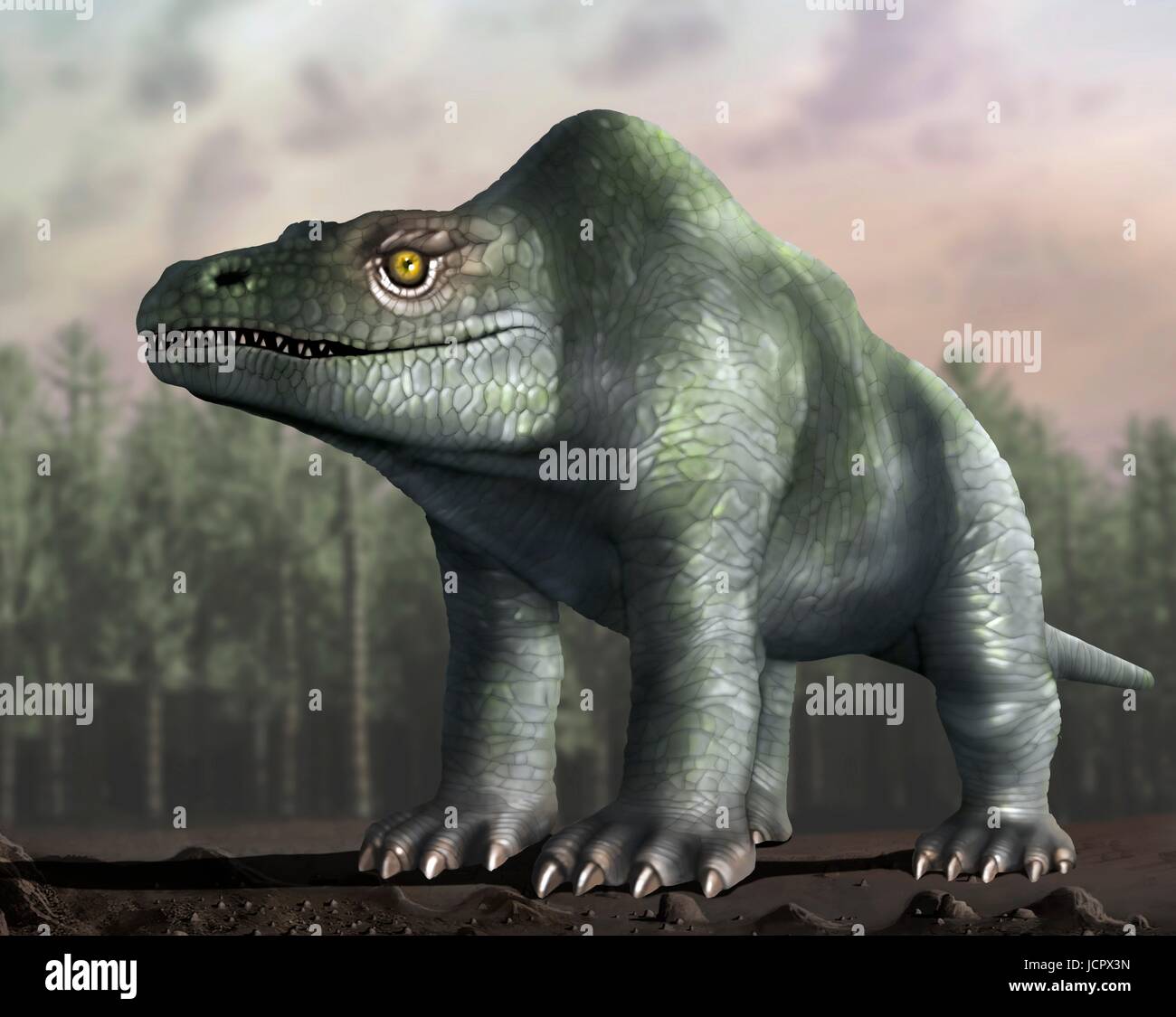 Es Megalosaurus género extintos dinosaurios que comen carne,los  terópodos,desde mediados del período Jurásico en la historia de la  tierra,166 millones de añó en lo que ahora es el sur de   primer