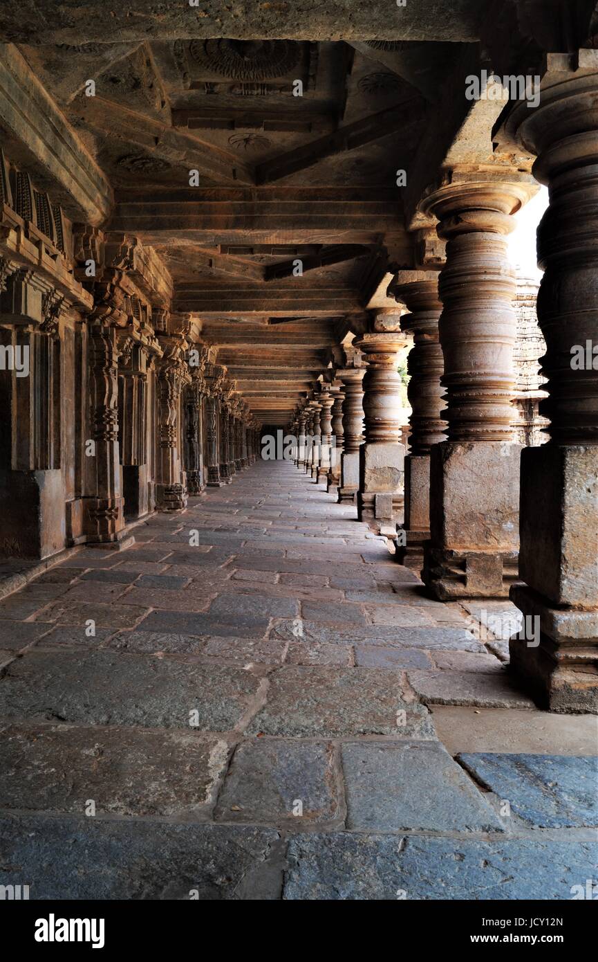 Templo Somnathpura Foto de stock