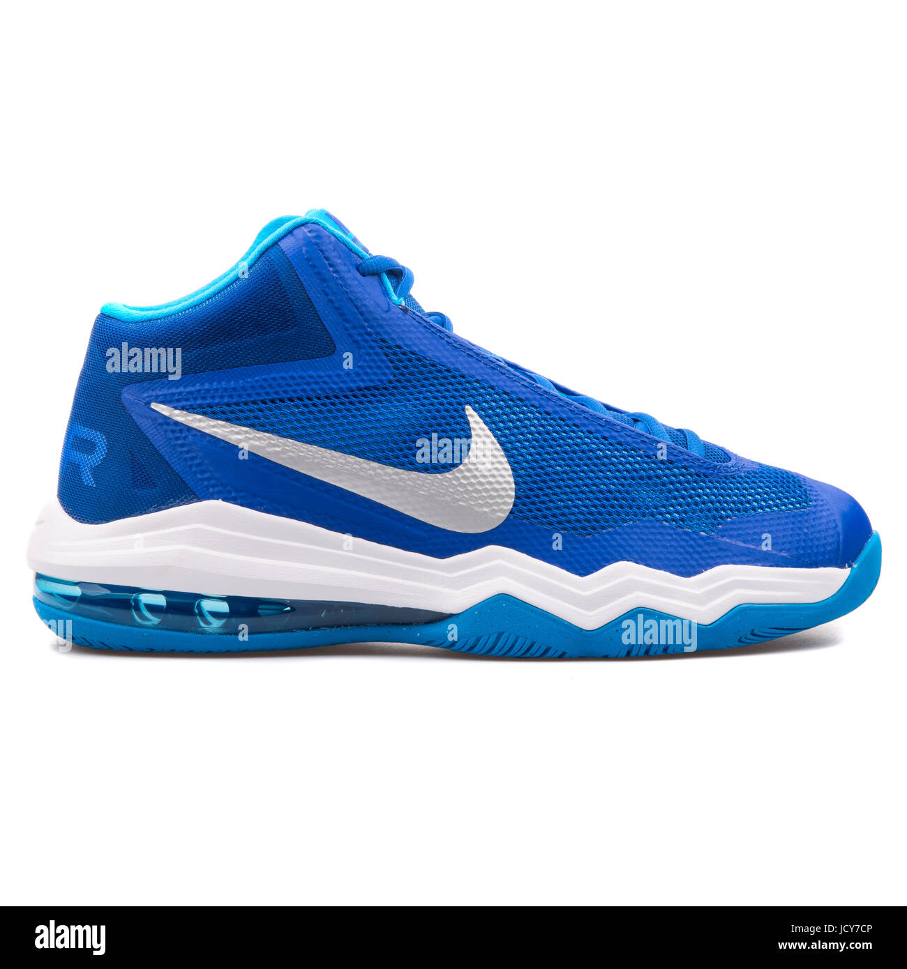Nike Air Max Audacity TB Unisex azul y blanco zapatillas de baloncesto -  749166-403 Fotografía de stock - Alamy