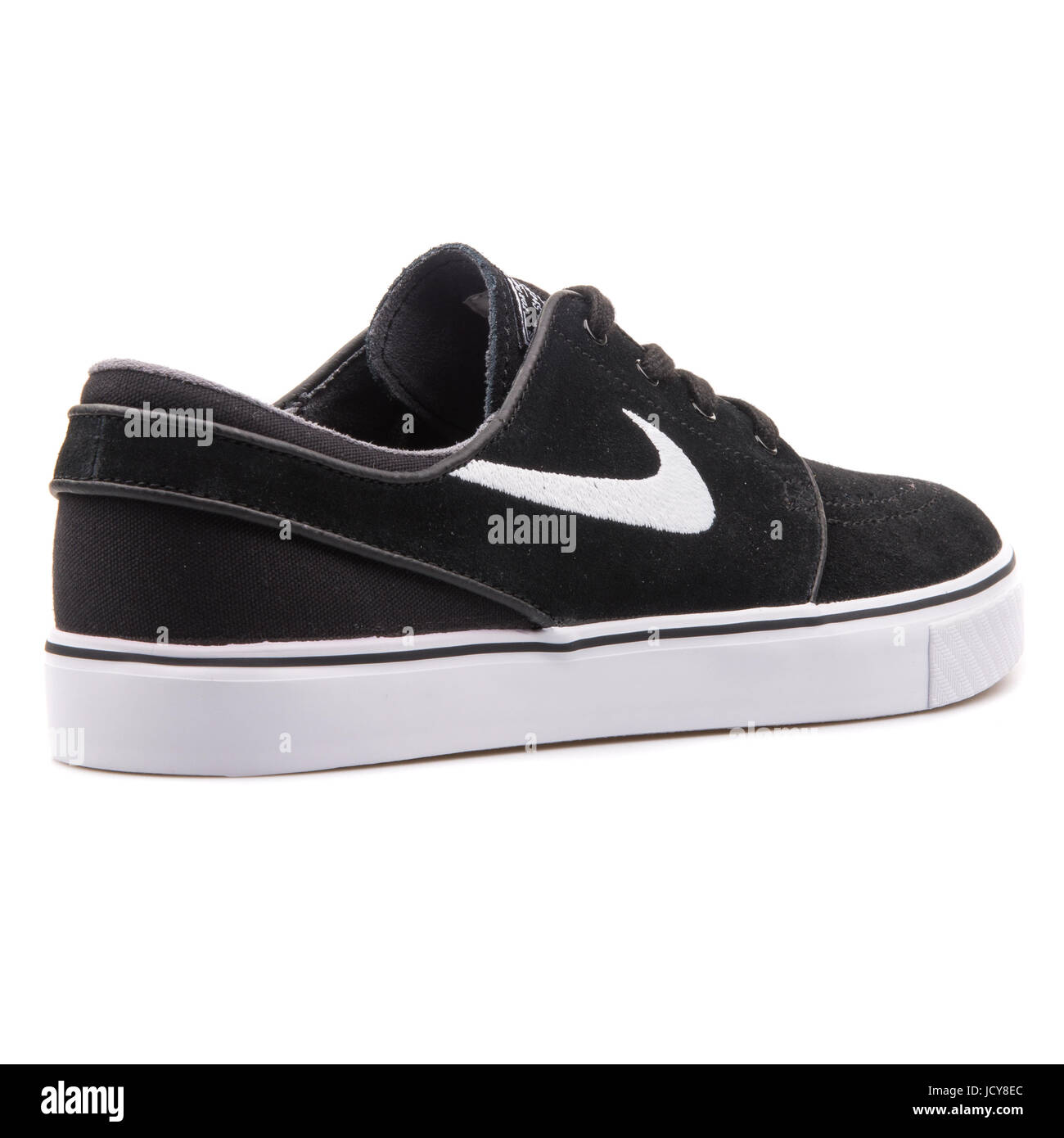 Zoom Stefan del blanco y negro Skateboarding Shoes - 333824-026 Fotografía de stock - Alamy